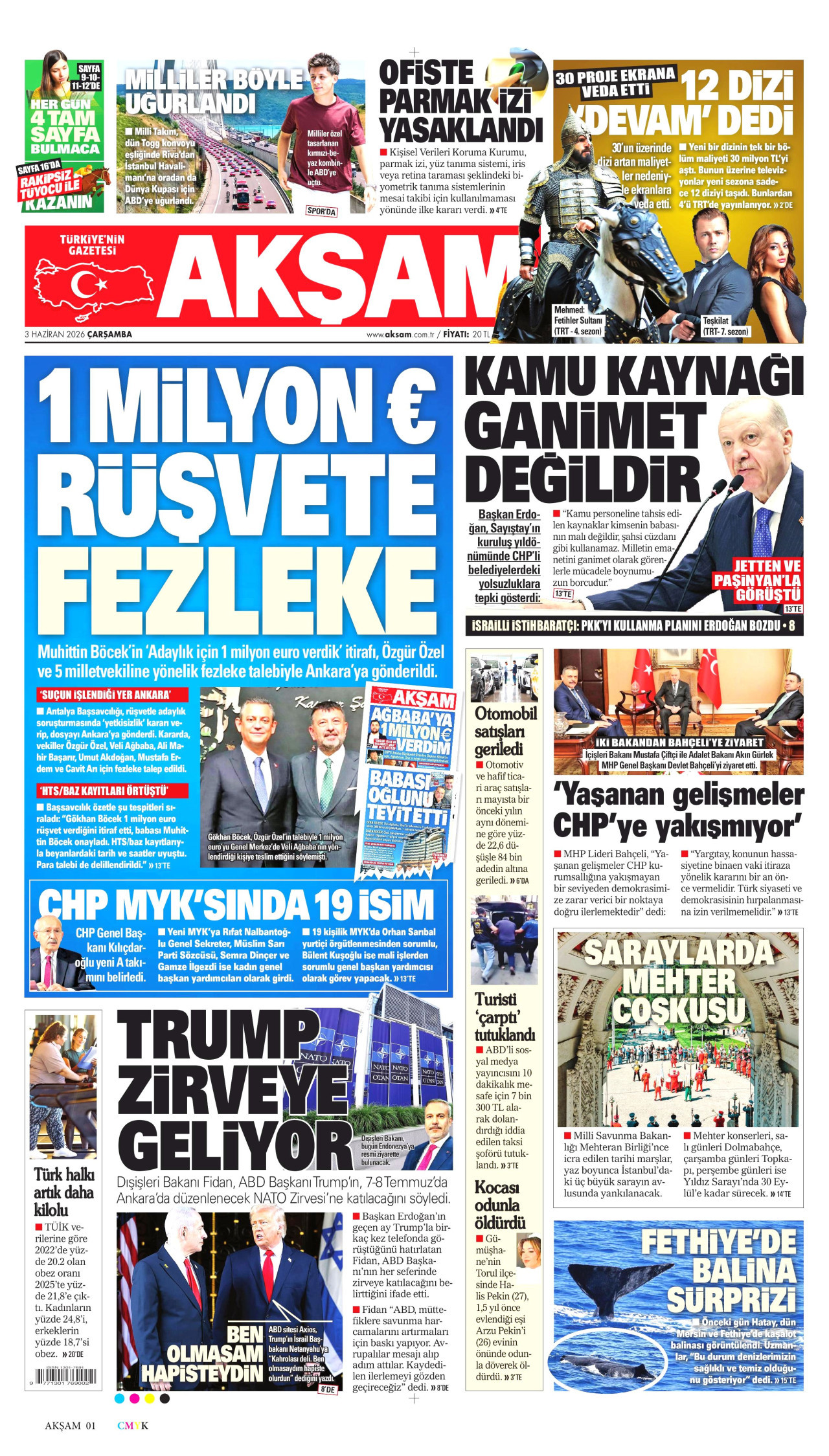 Akşam Manşet
