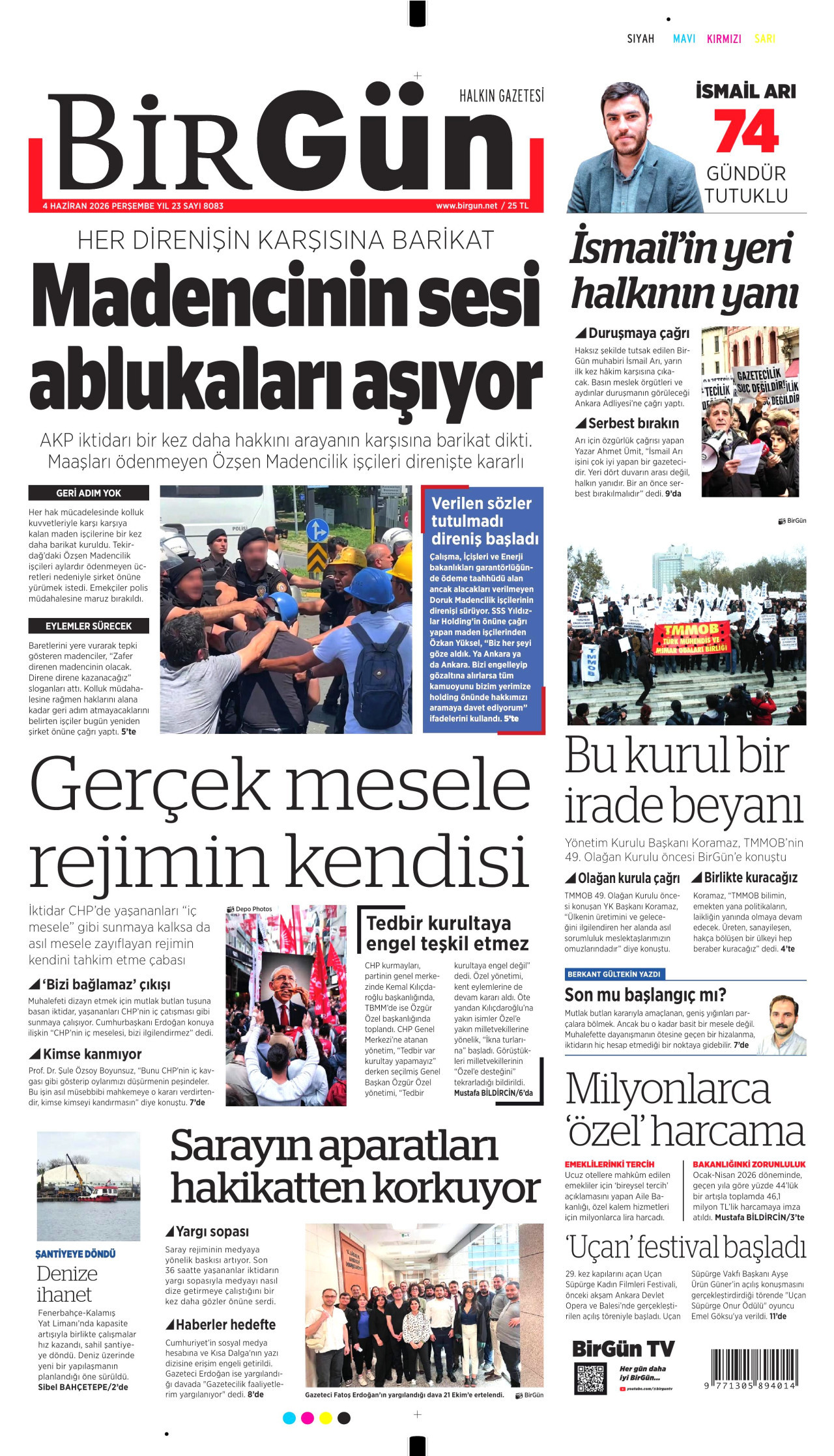 BirGün Manşet