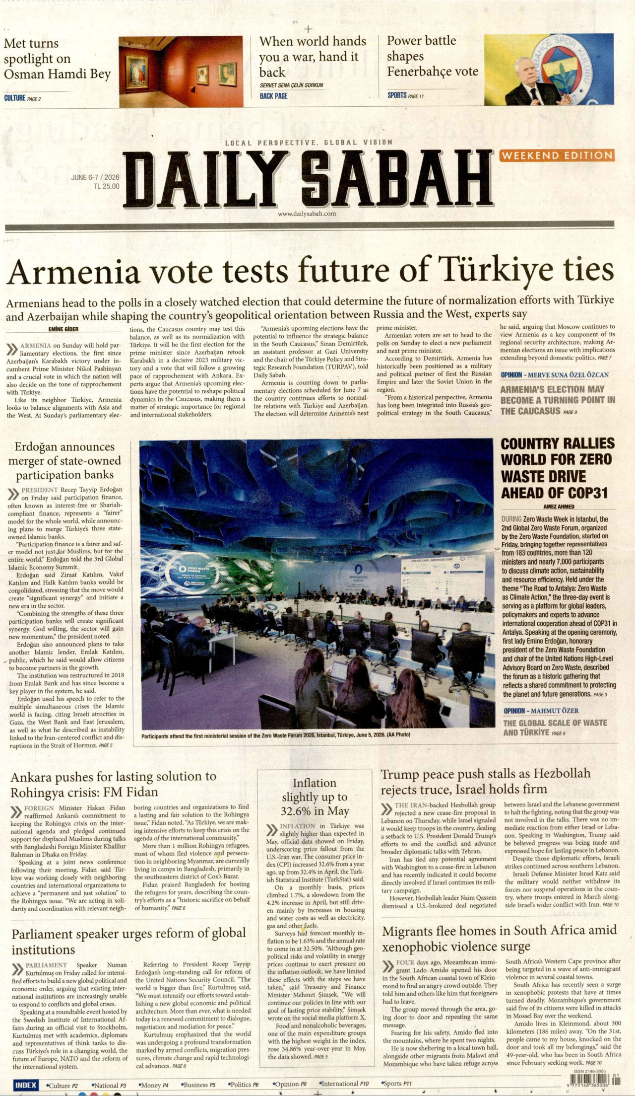Daily Sabah Manşet