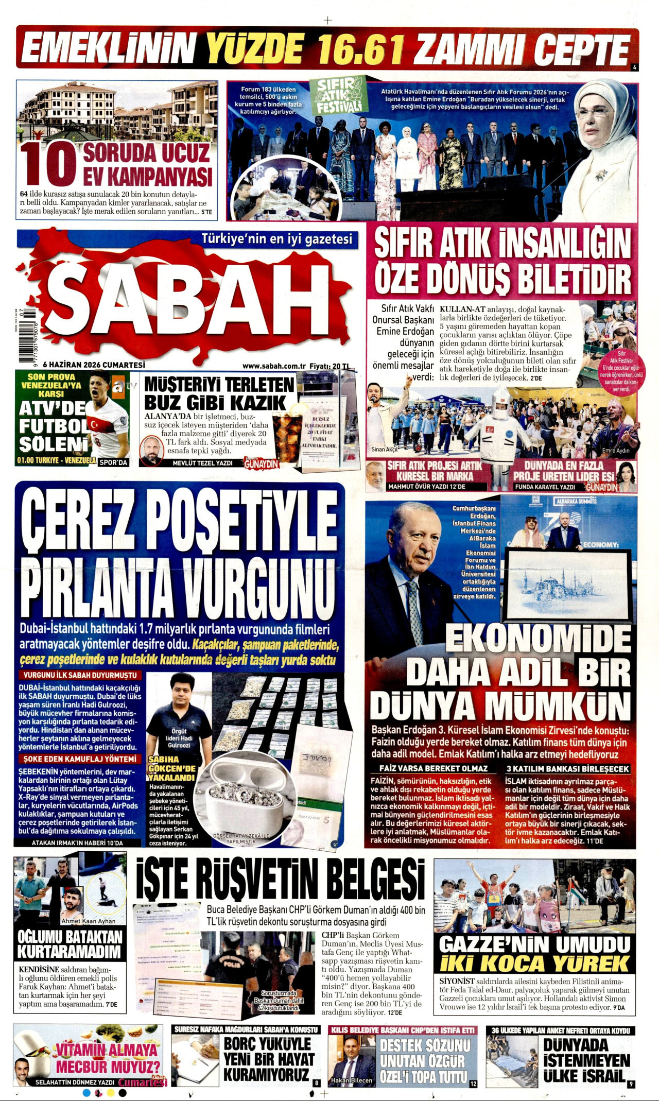 Sabah Manşet