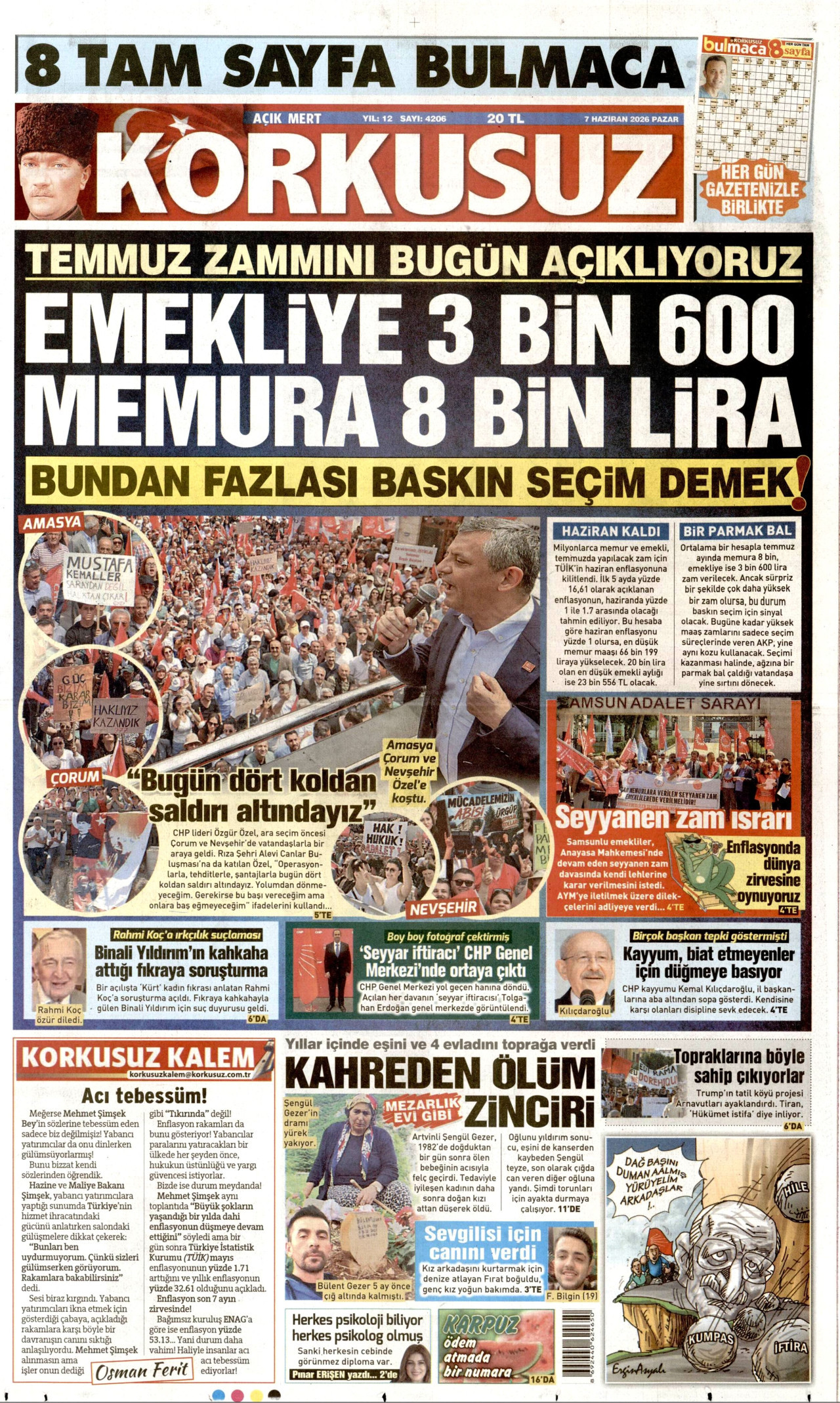 Korkusuz Manşet