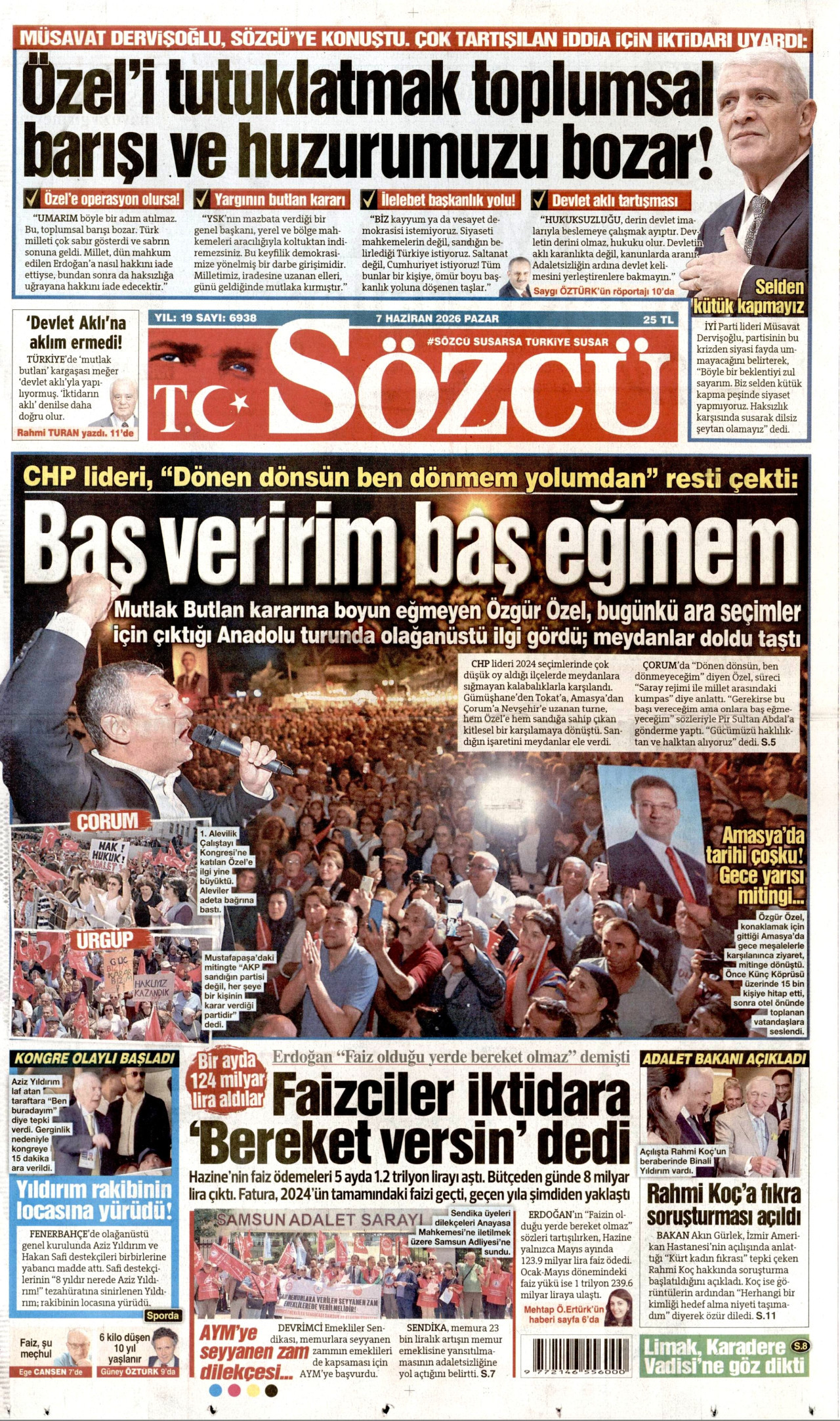 Sözcü Manşet