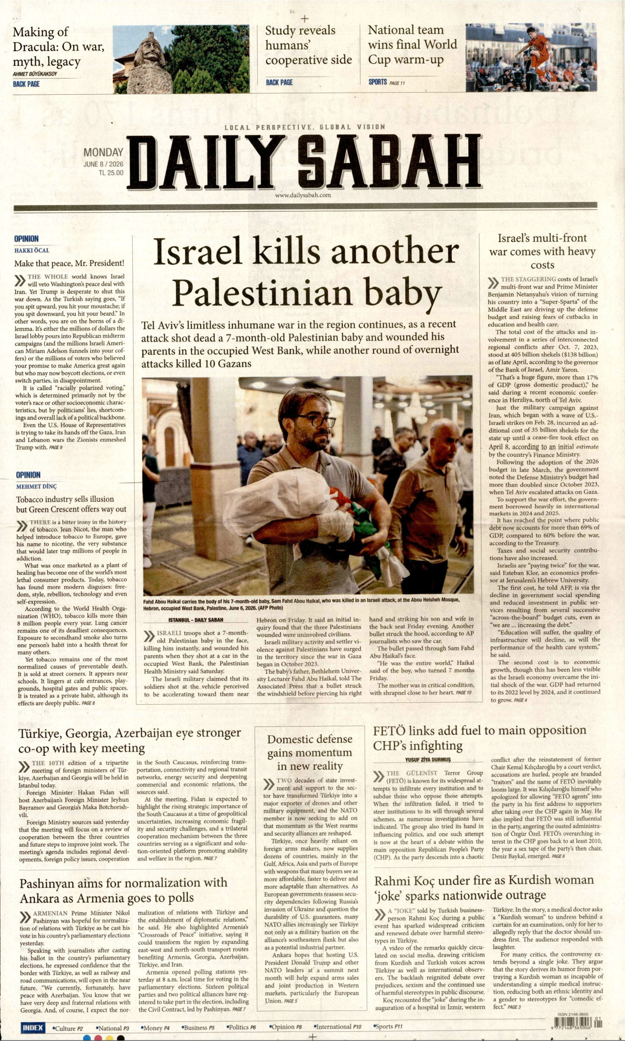 Daily Sabah Manşet