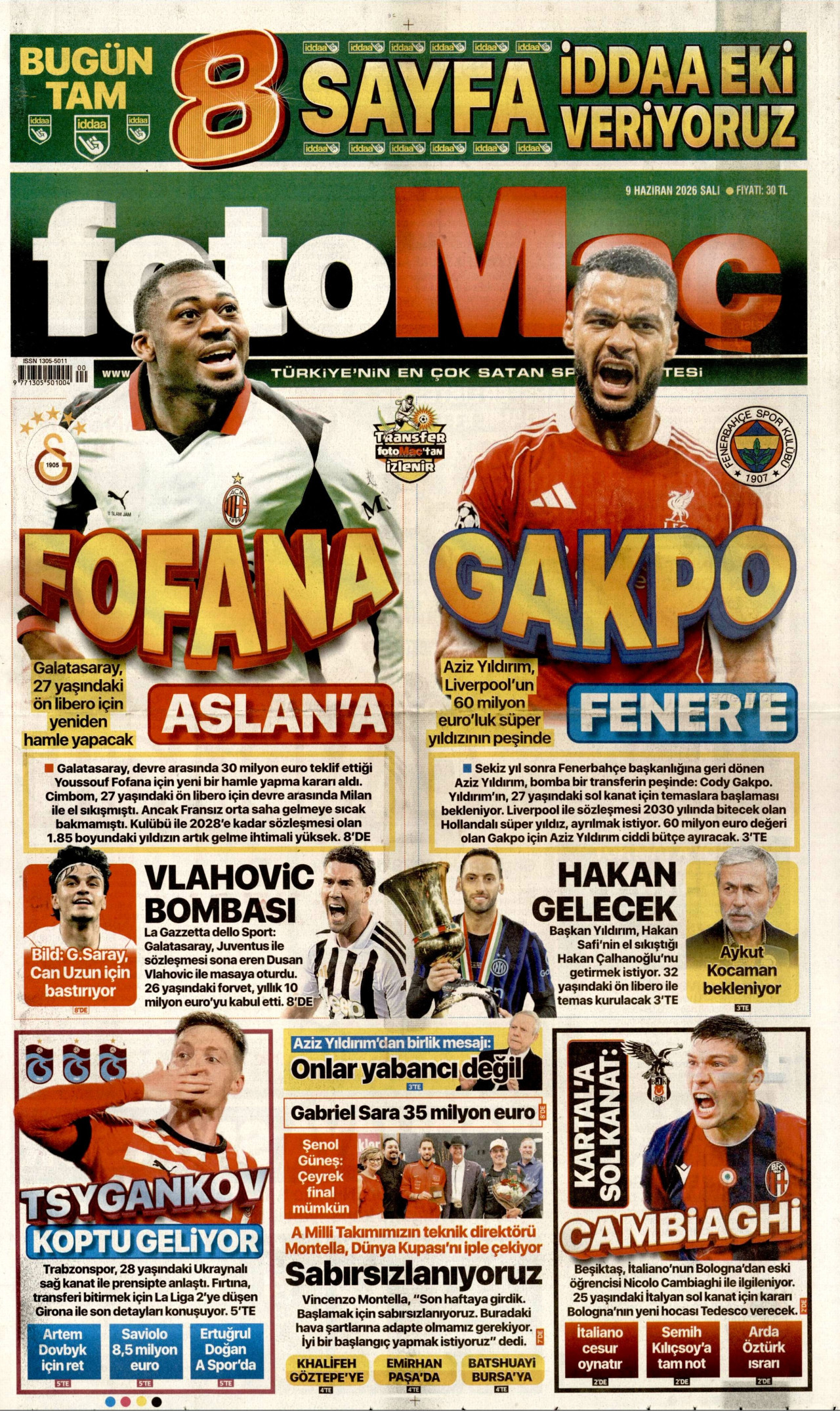 Fotomaç Manşet
