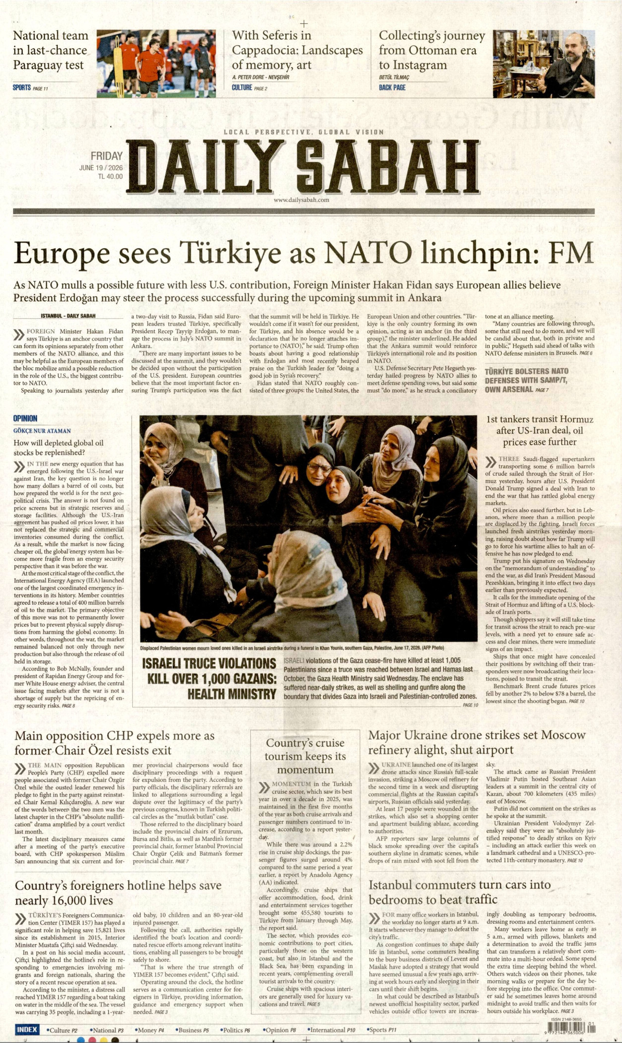 Daily Sabah Manşet