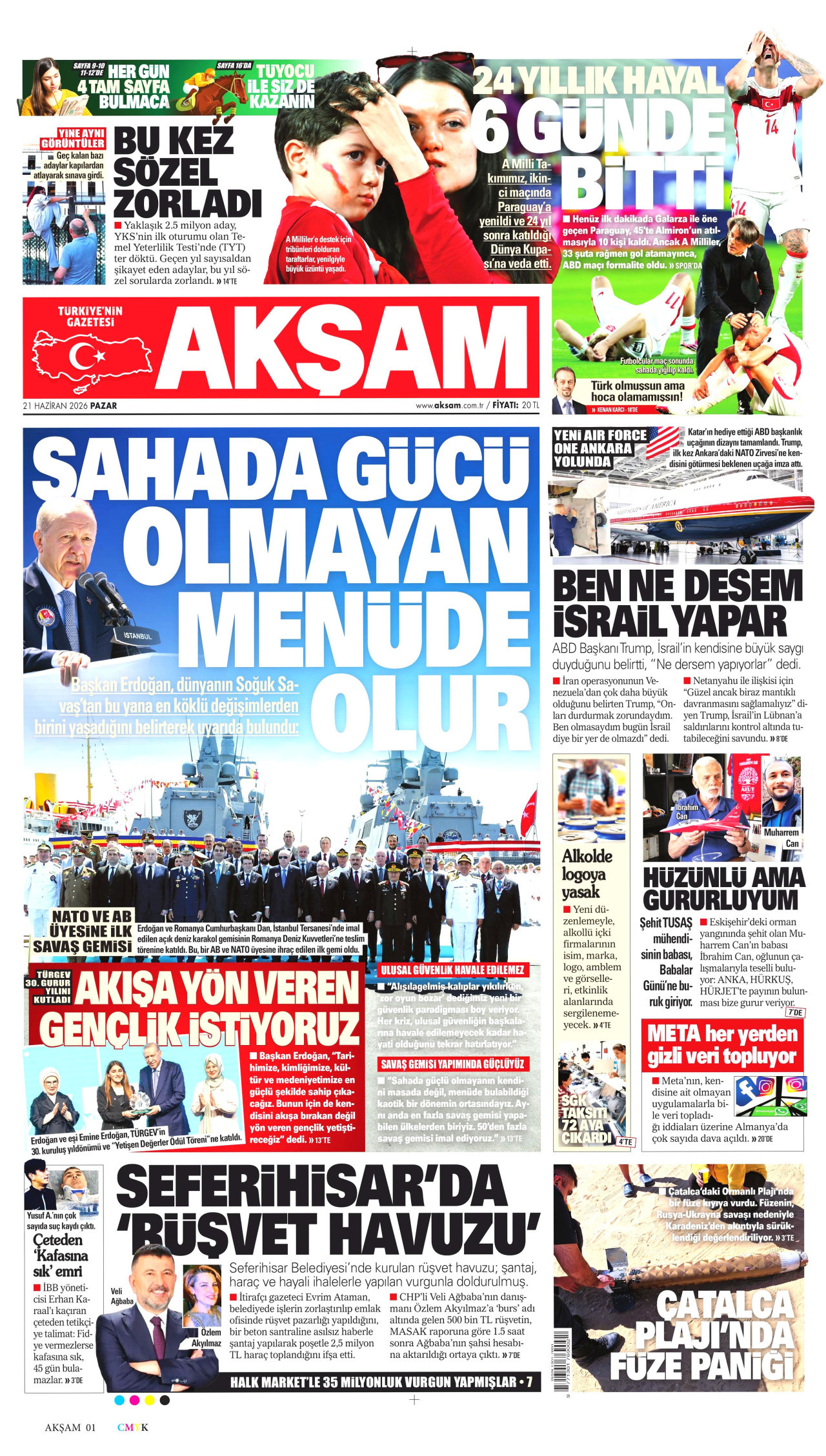 Akşam Manşet