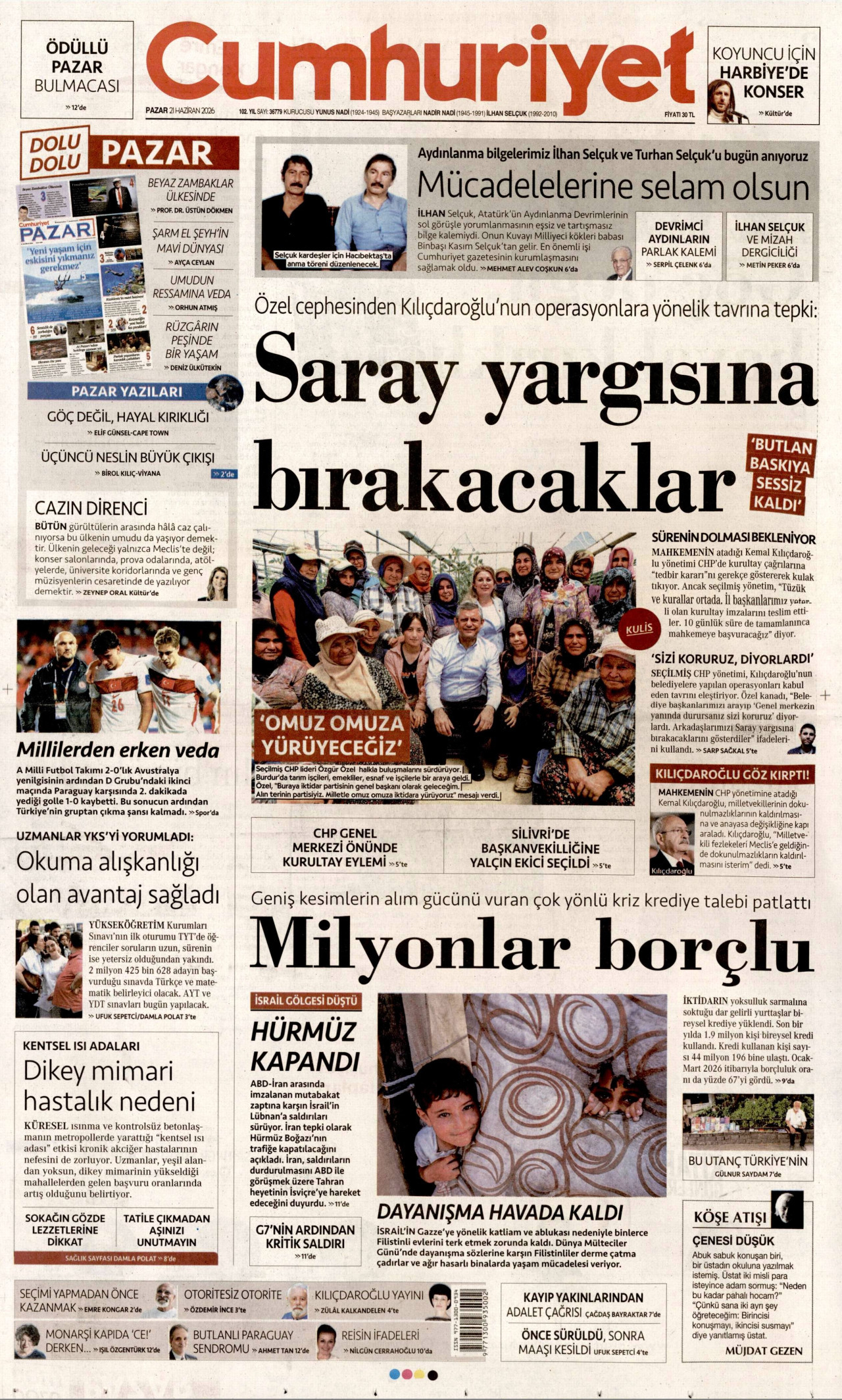 Cumhuriyet Manşet
