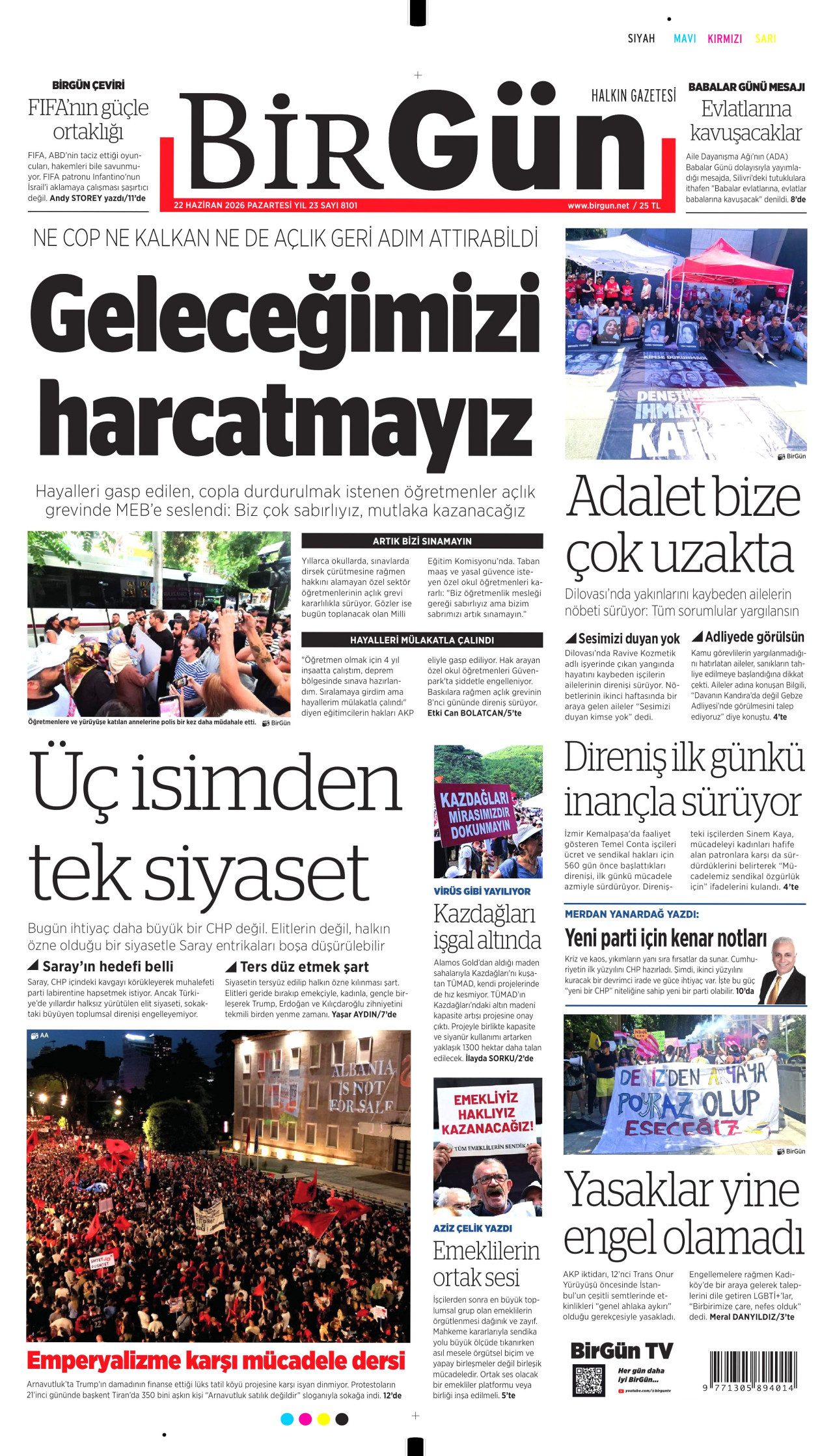 BirGün Manşet