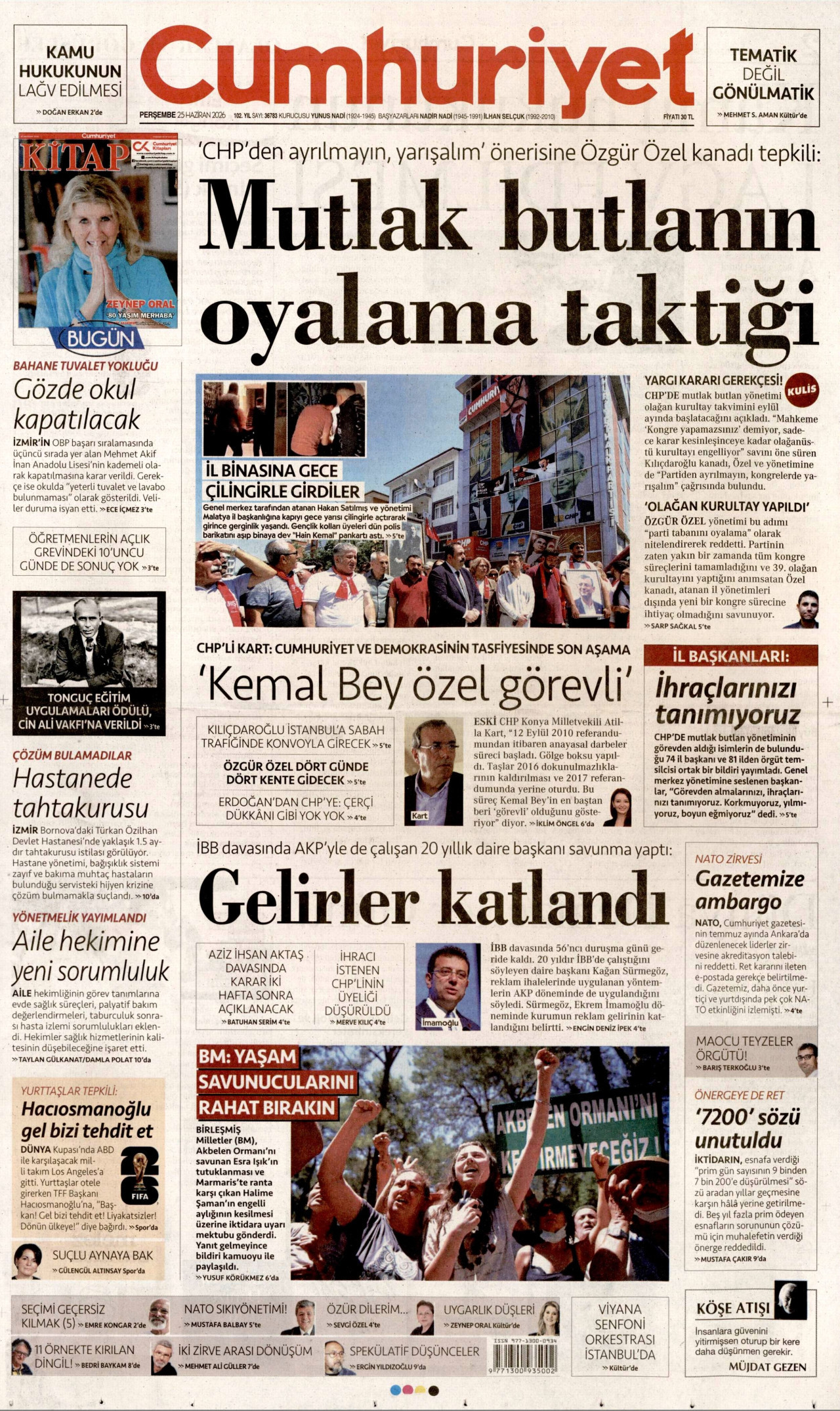 Cumhuriyet Manşet