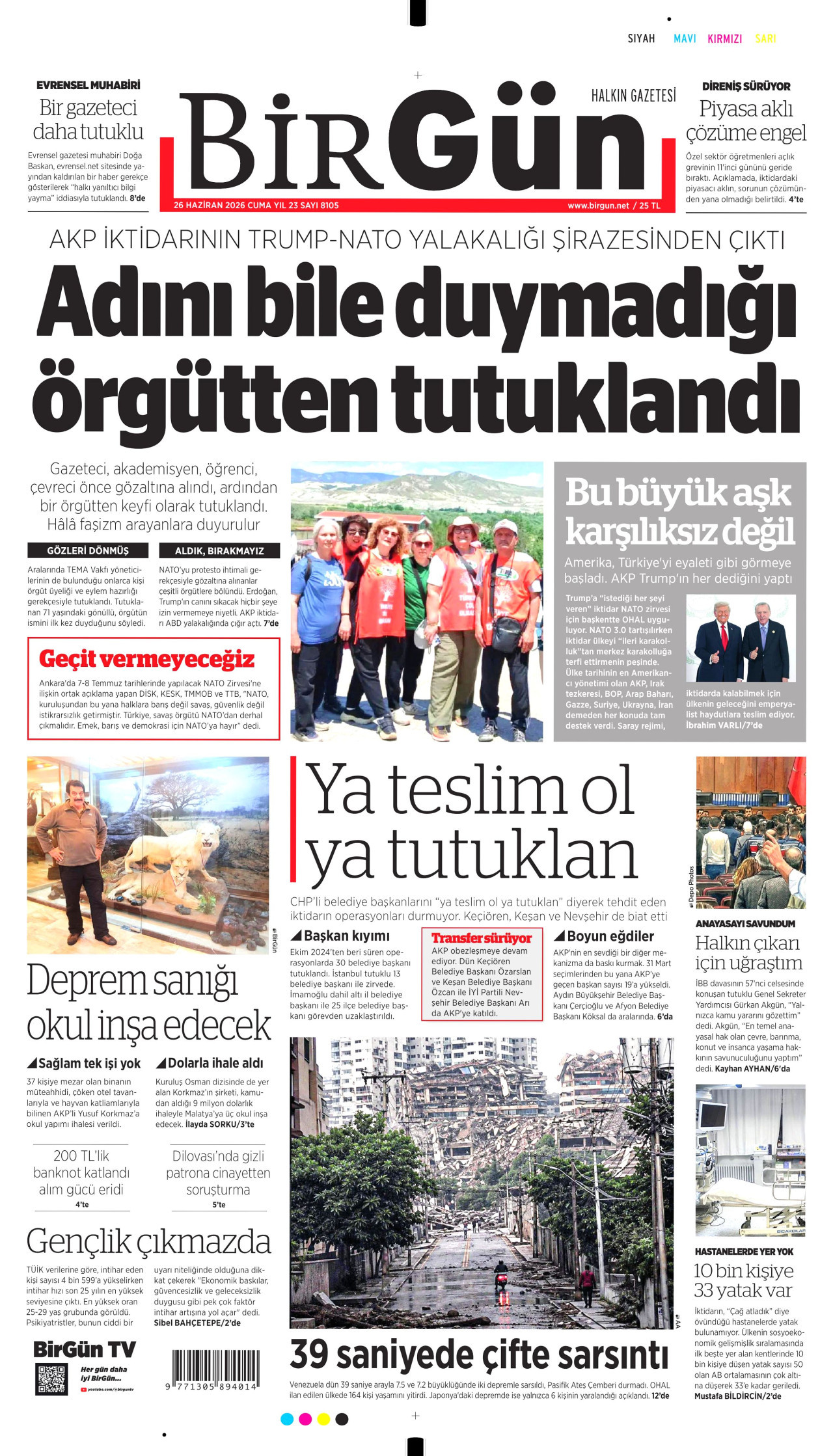 BirGün Manşet