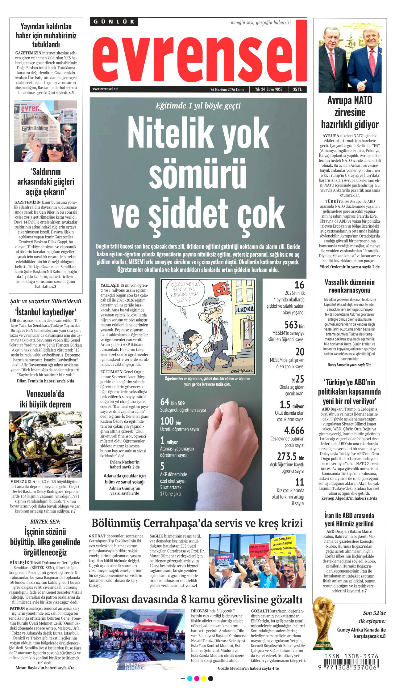 Evrensel Manşet