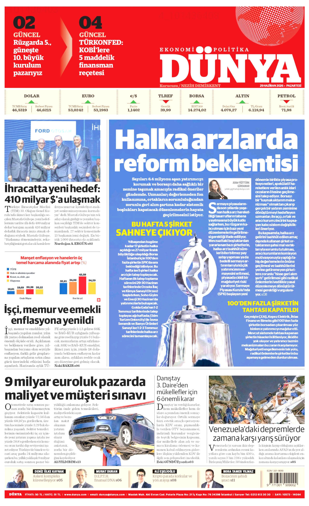 Dünya Manşet