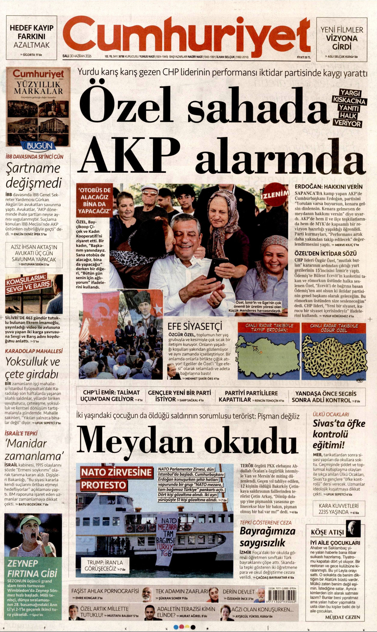 Cumhuriyet Manşet