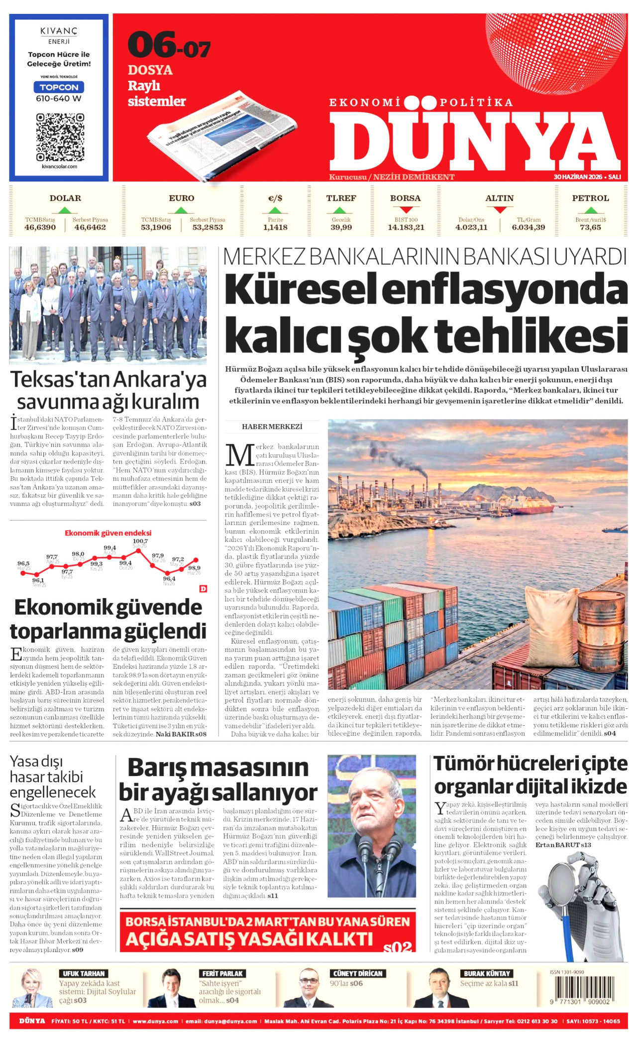 Dünya Manşet