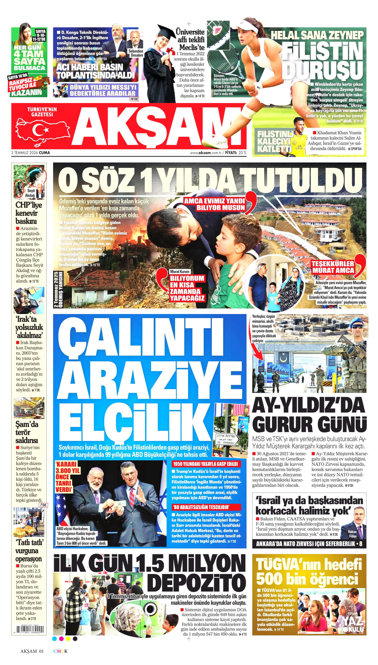 Akşam Manşet