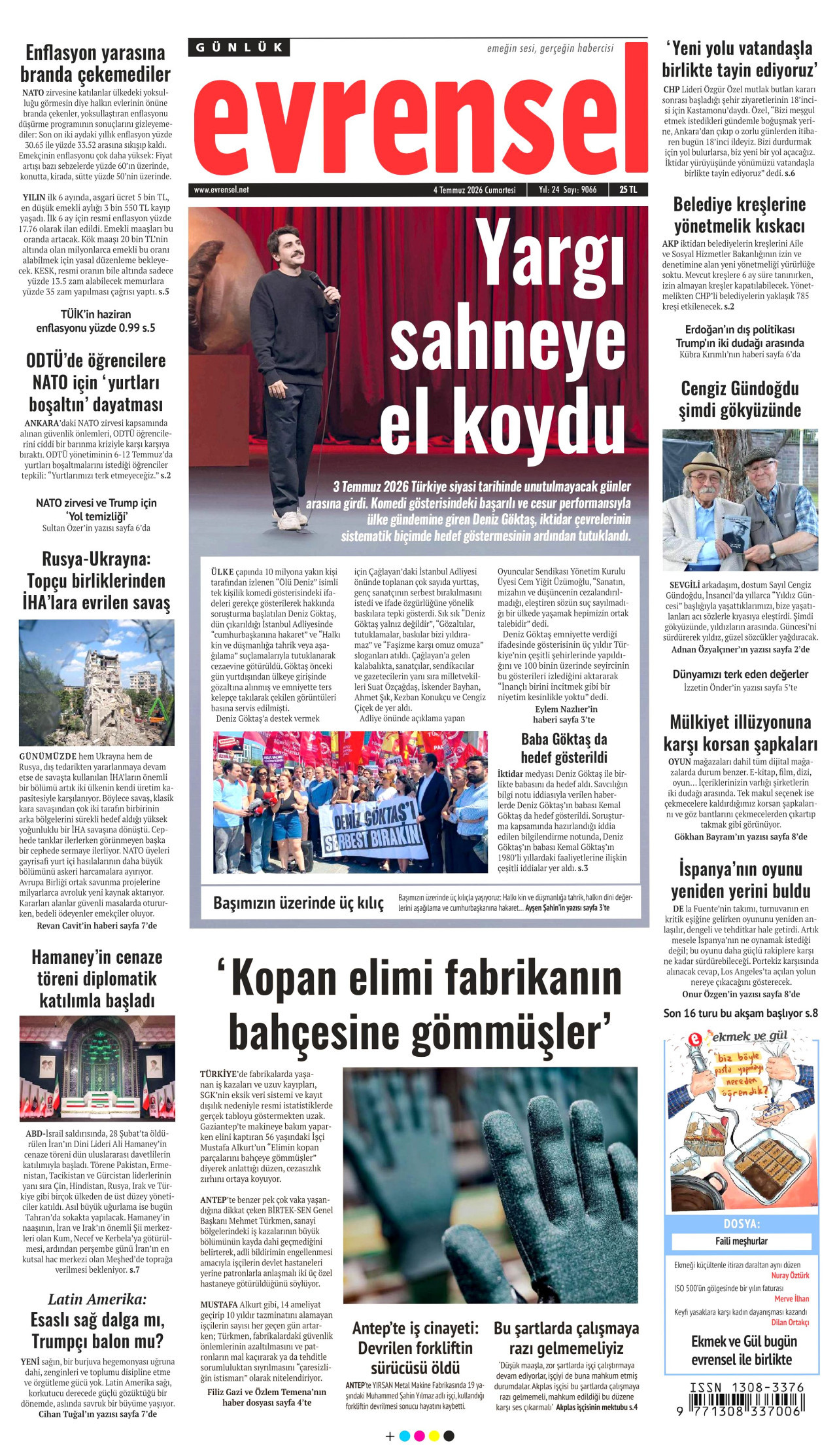 Evrensel Manşet