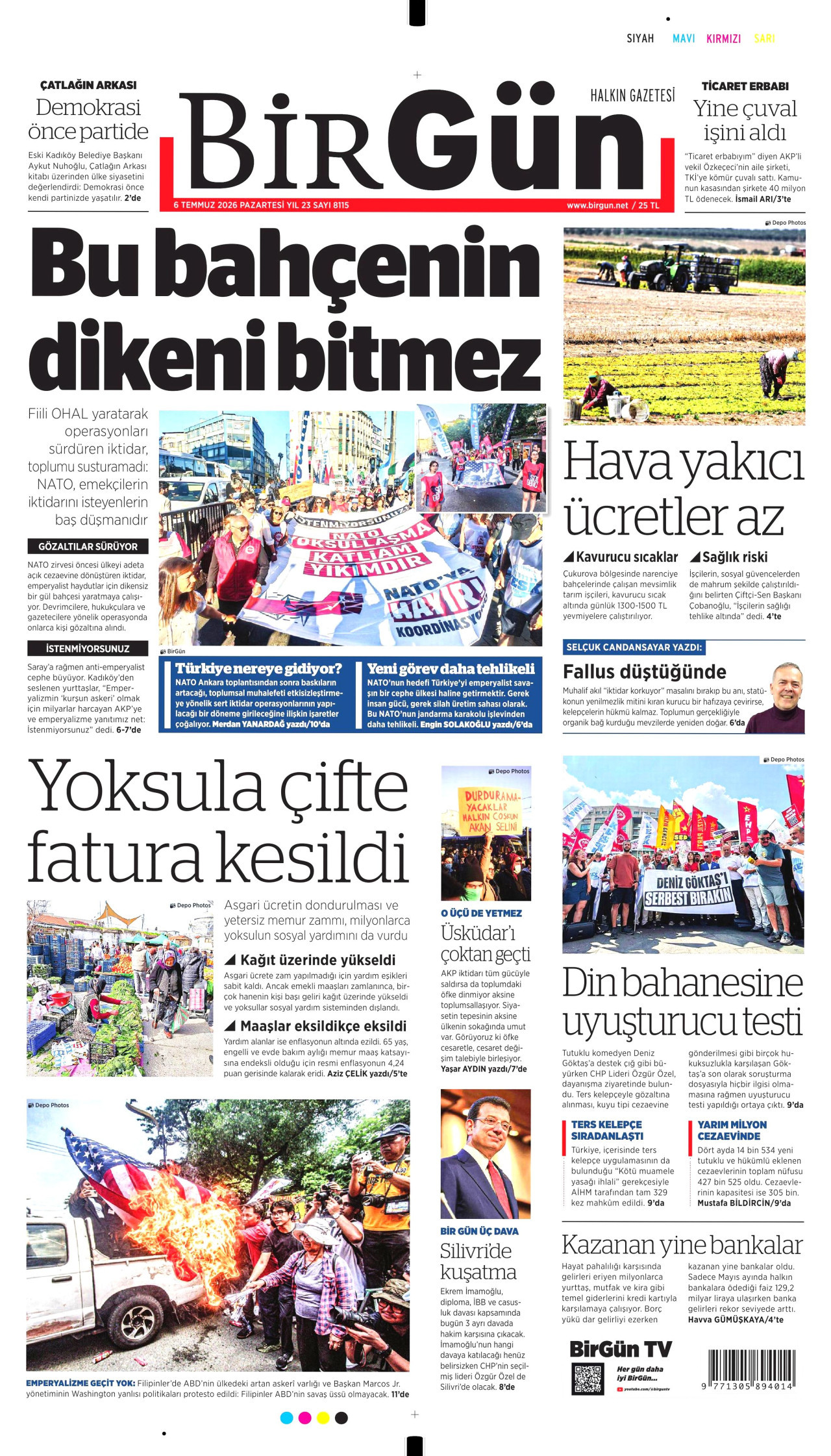 BirGün Manşet