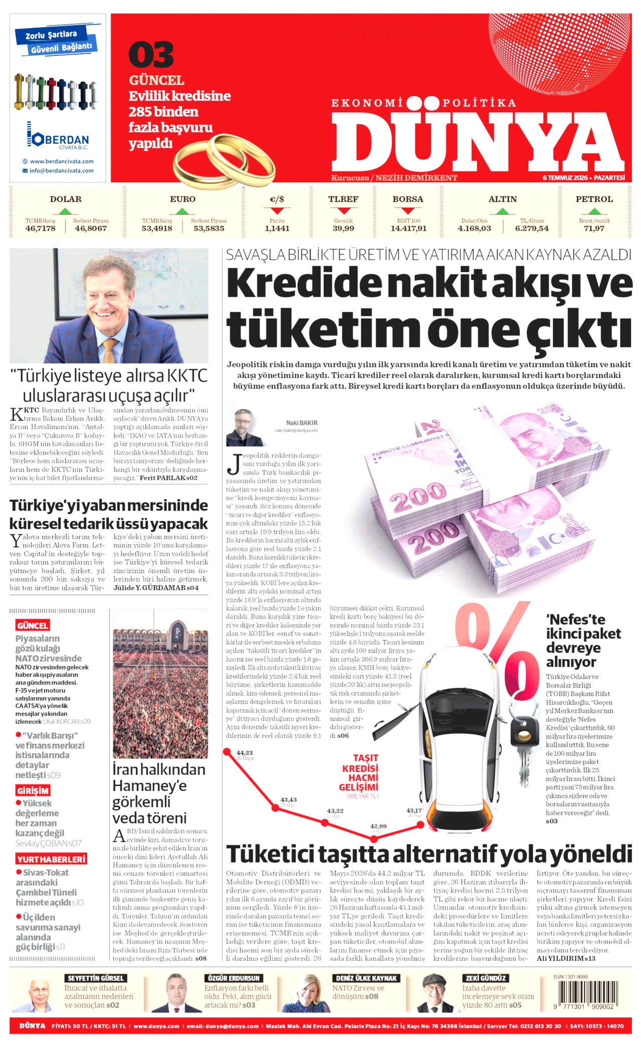 Dünya Manşet