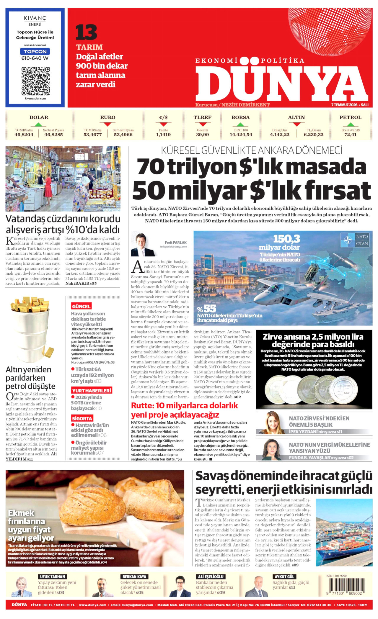 Dünya Manşet