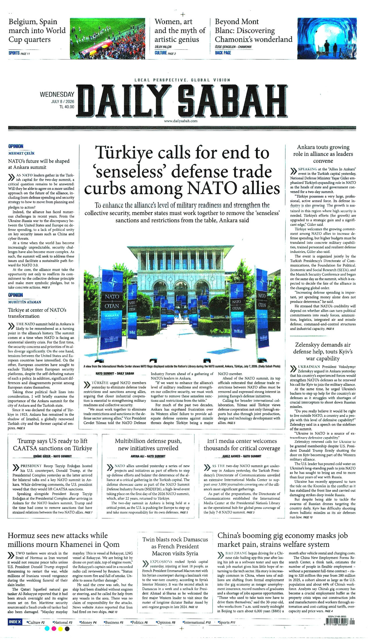 Daily Sabah Manşet