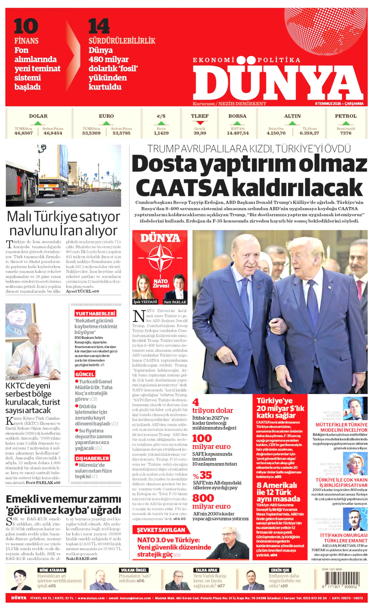 Dünya Manşet