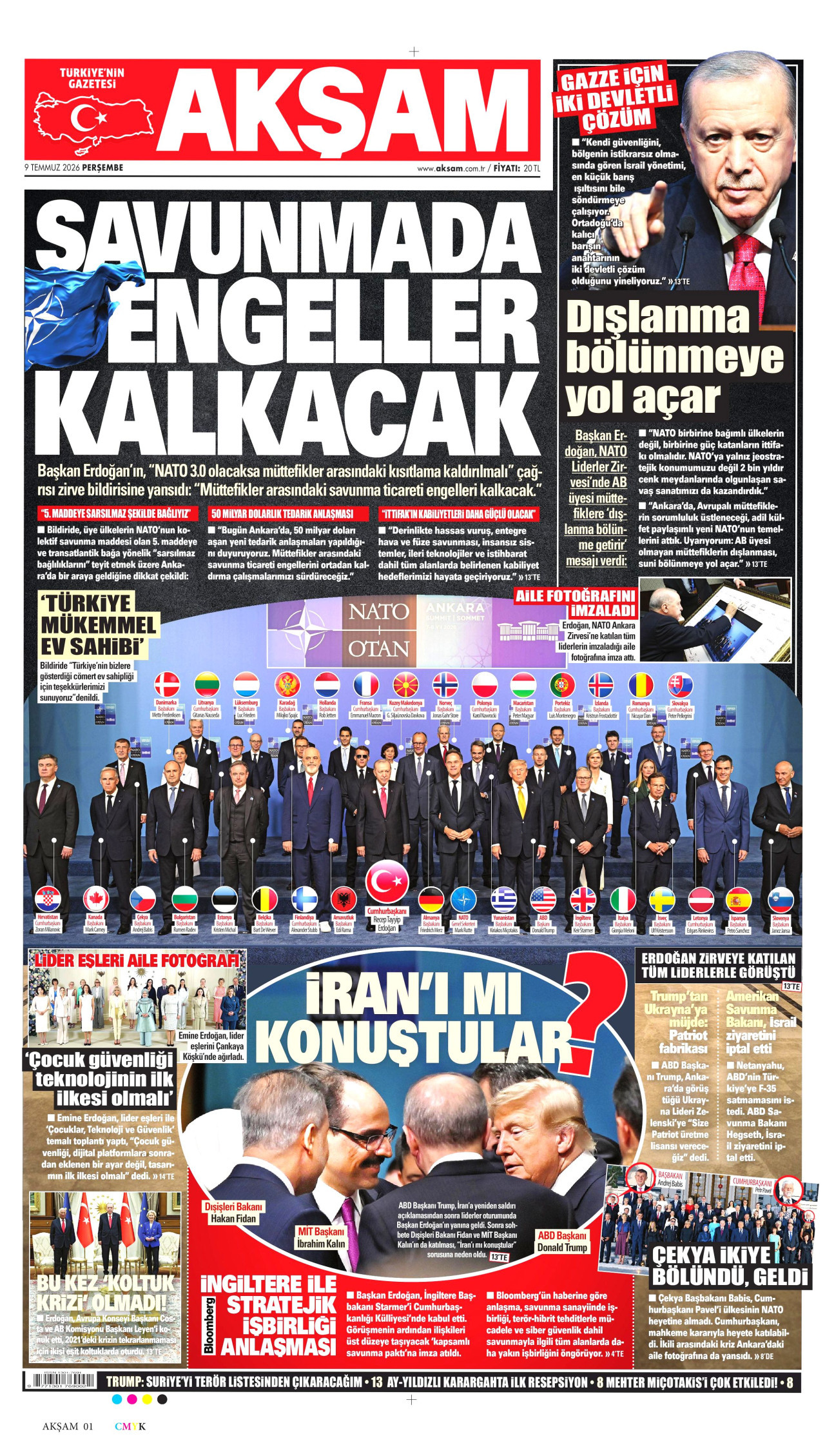 Akşam Manşet