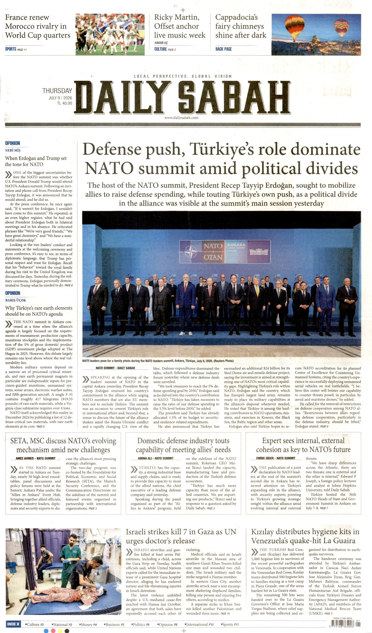 Daily Sabah Manşet