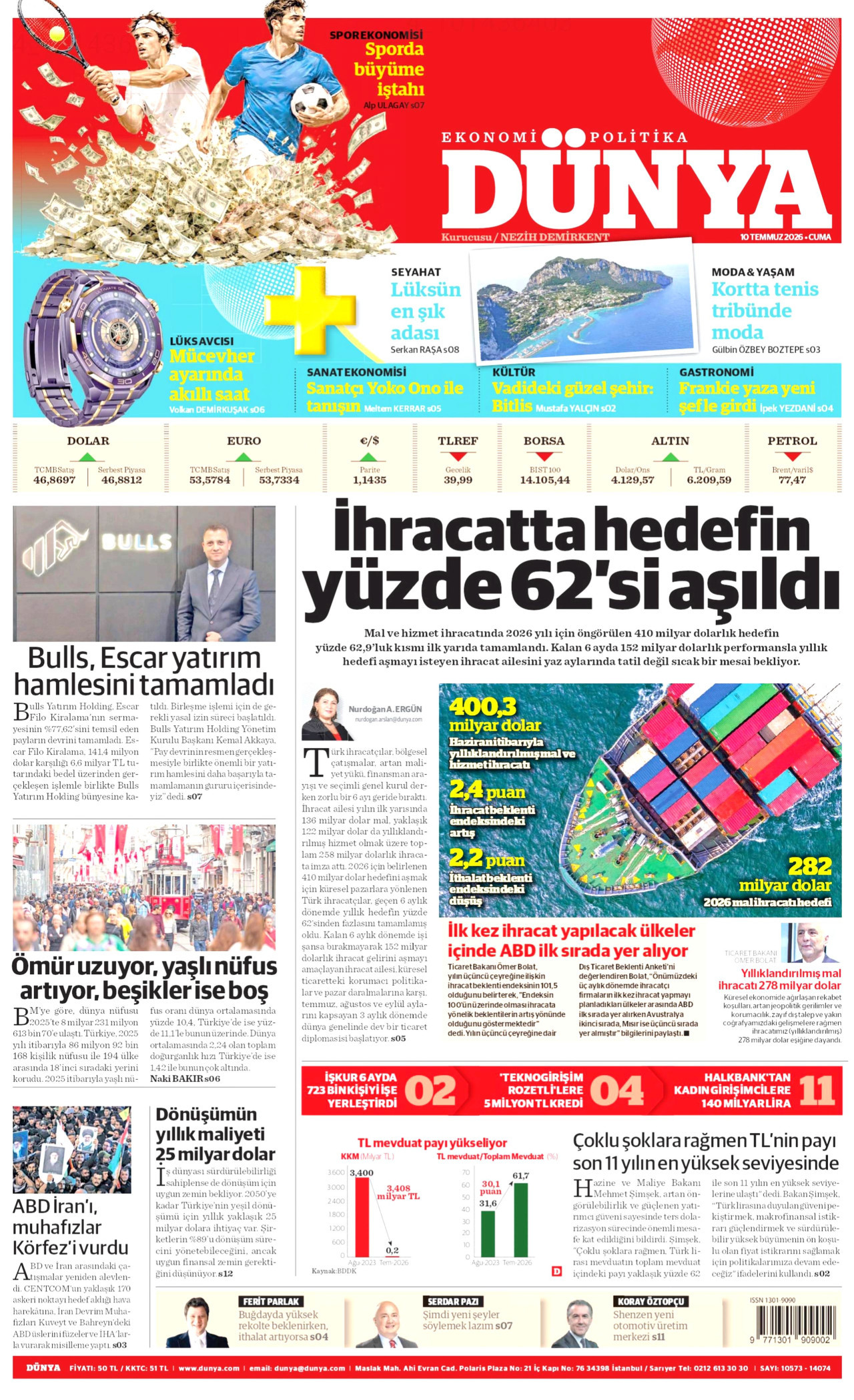 Dünya Manşet