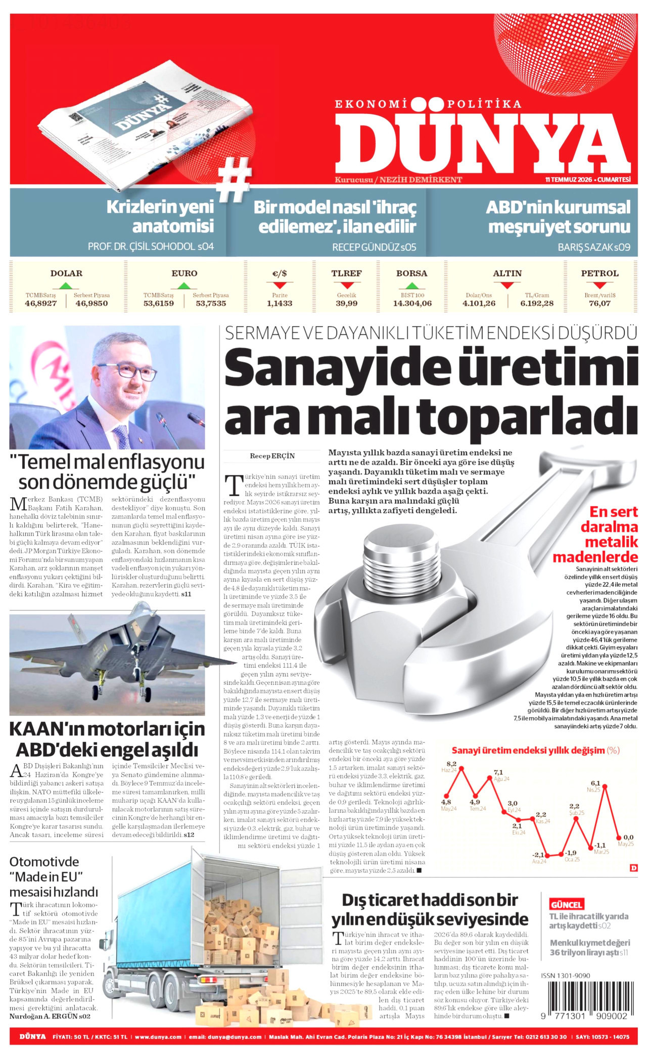 Dünya Manşet