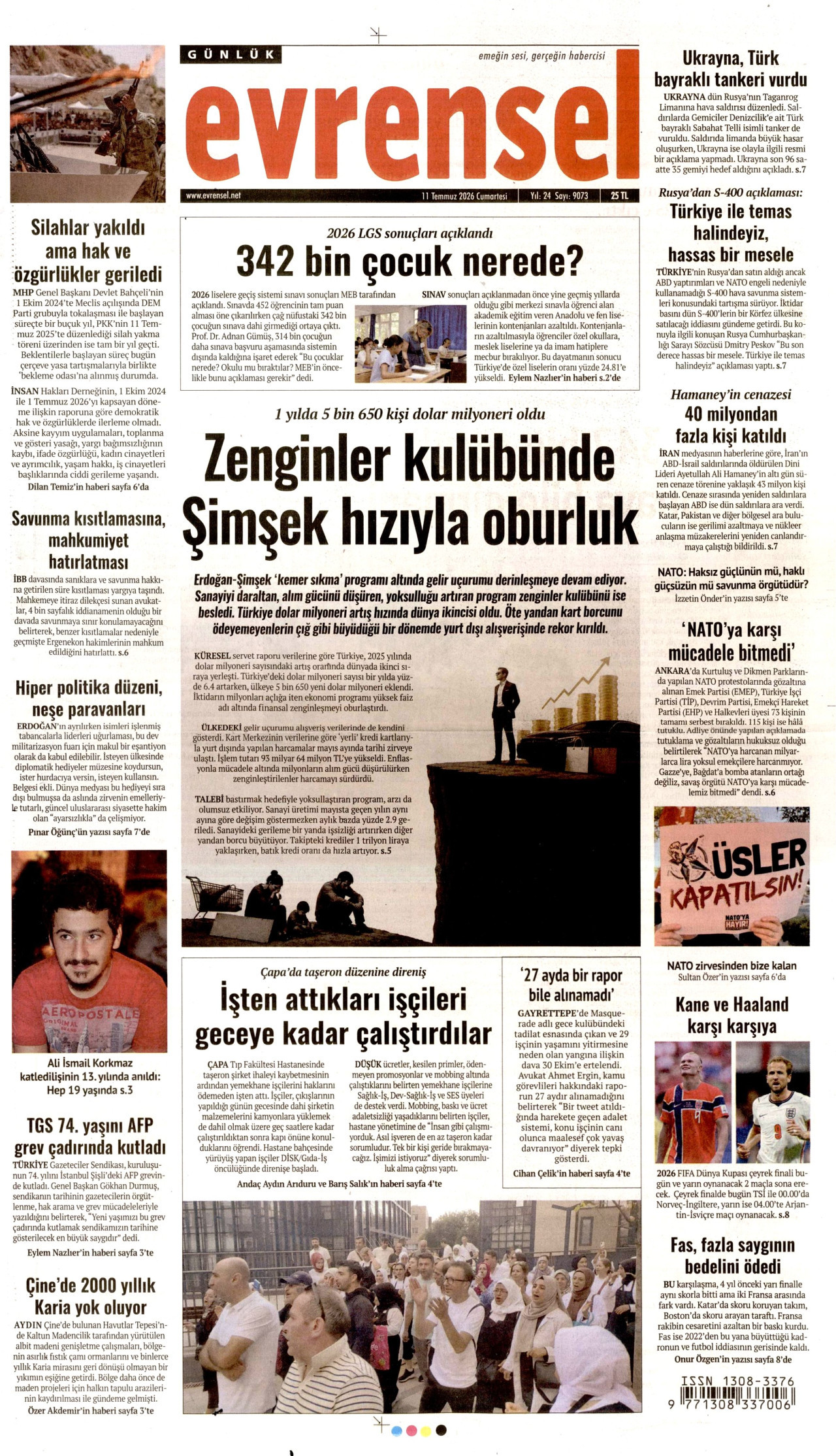 Evrensel Manşet