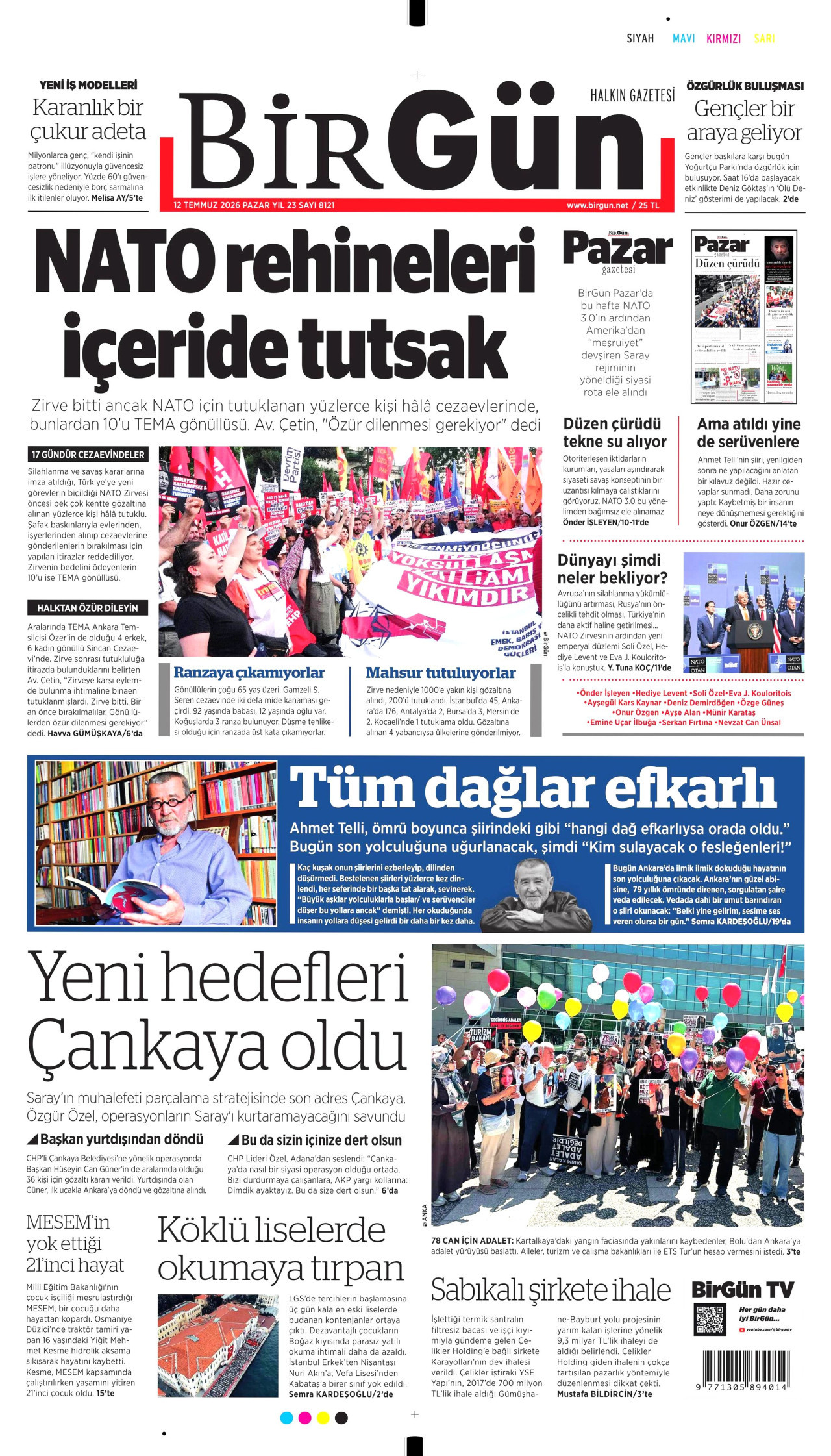 BirGün Manşet