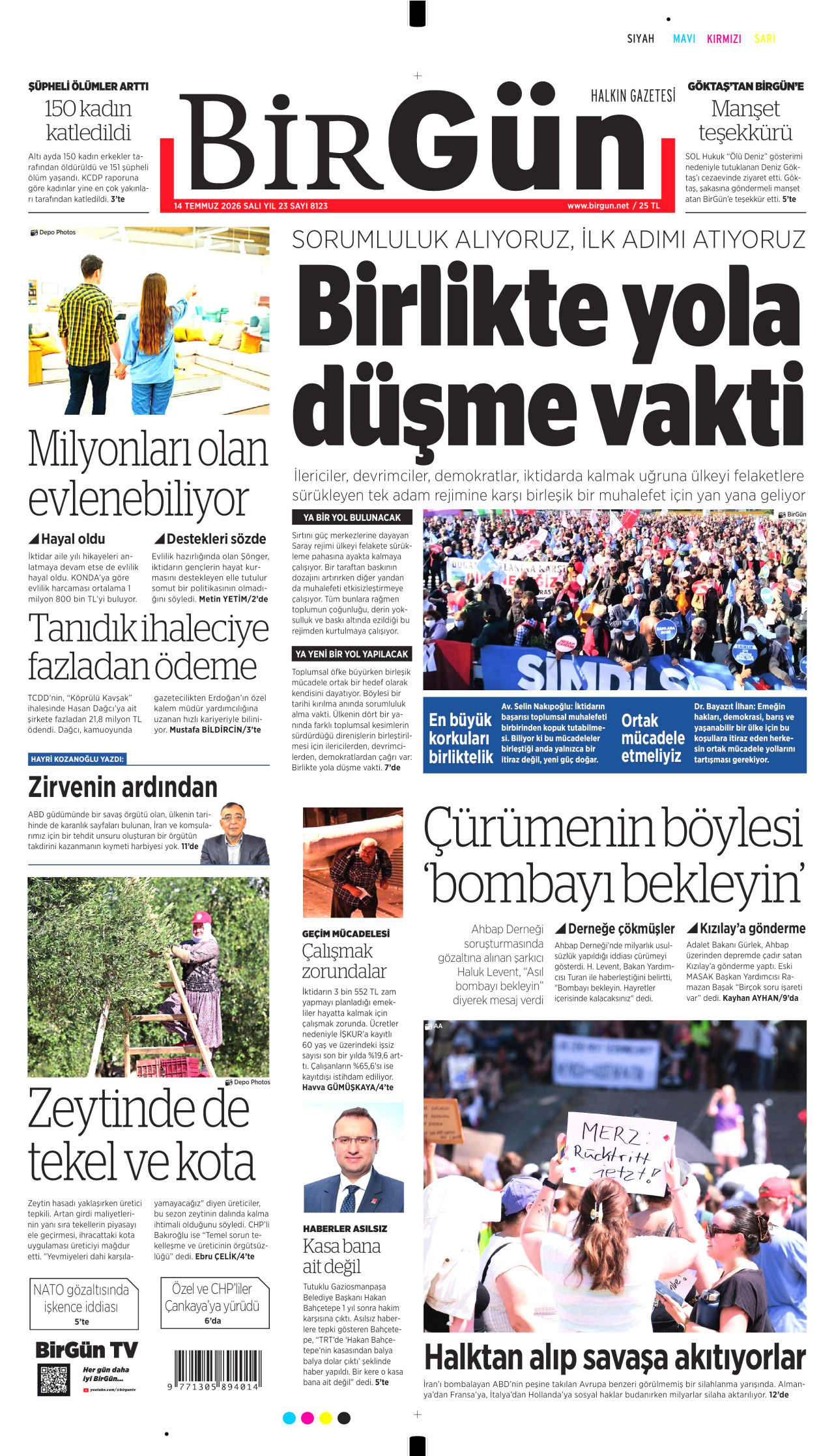 BirGün Manşet