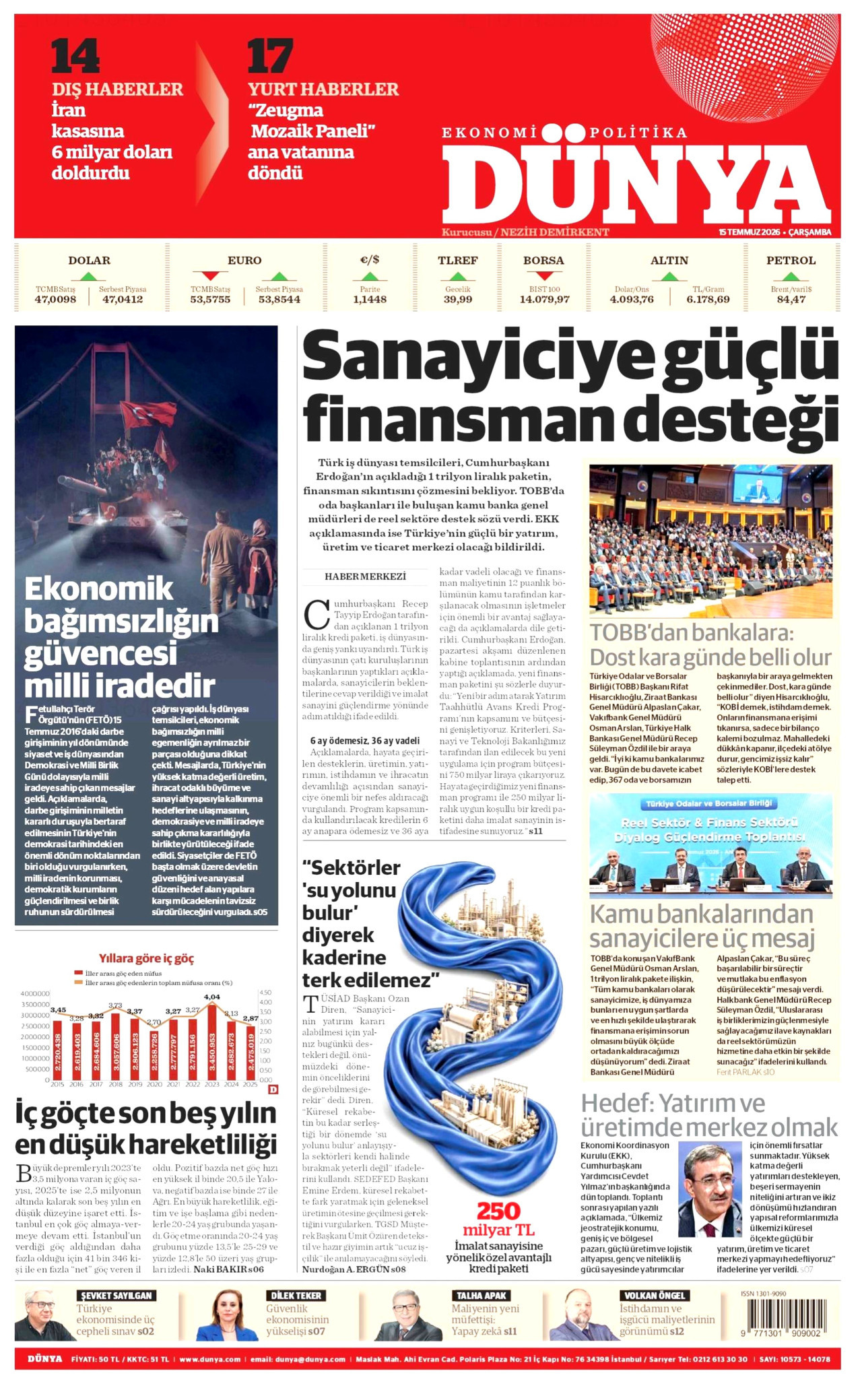 Dünya Manşet