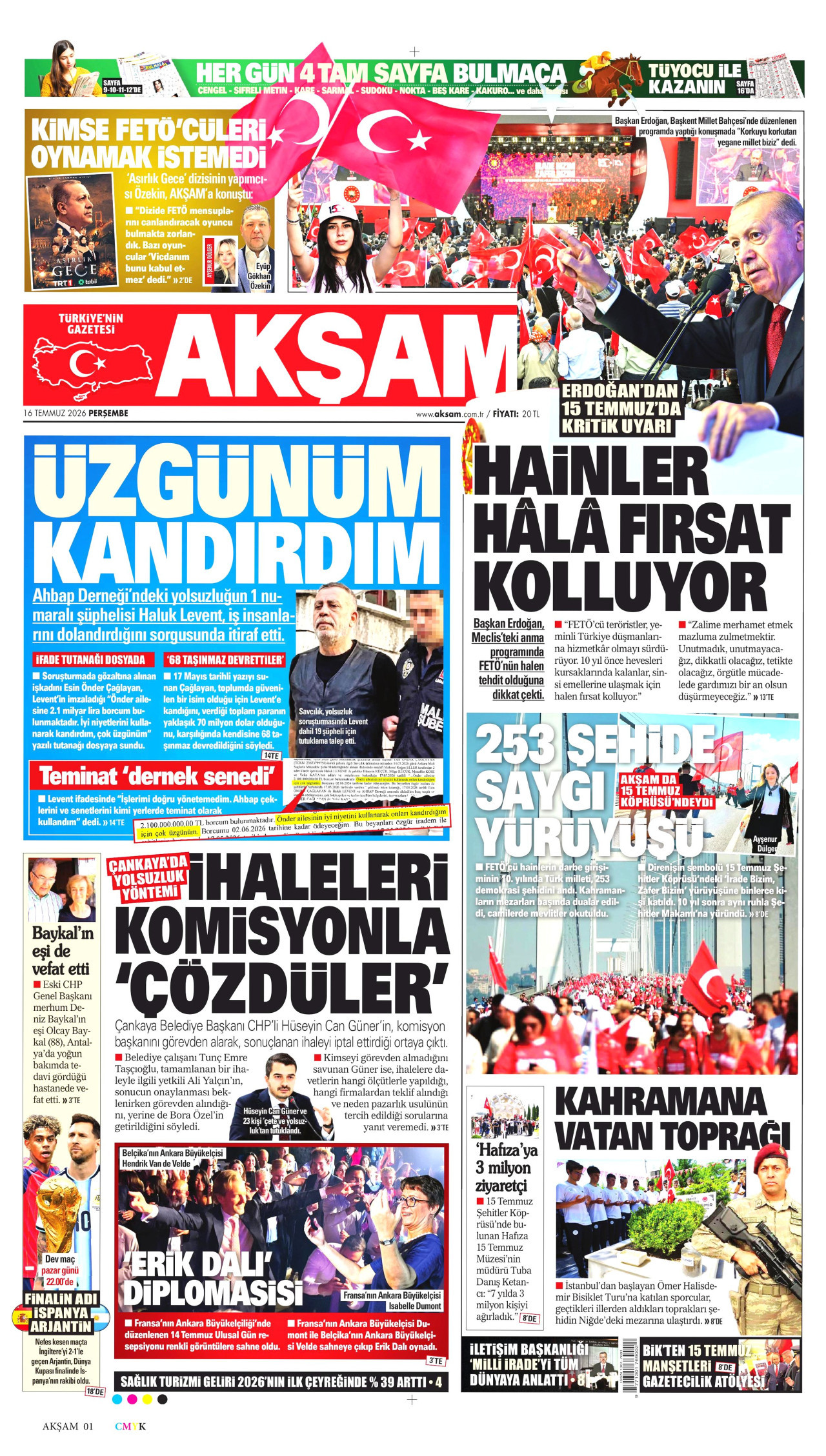 Akşam Manşet
