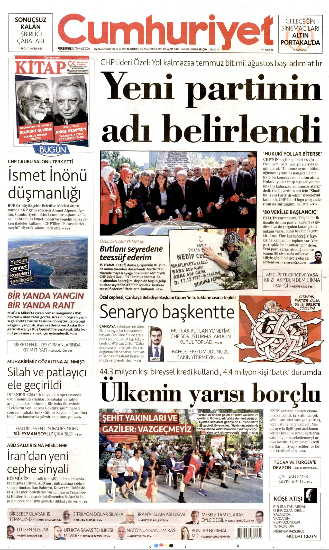 Cumhuriyet Manşet
