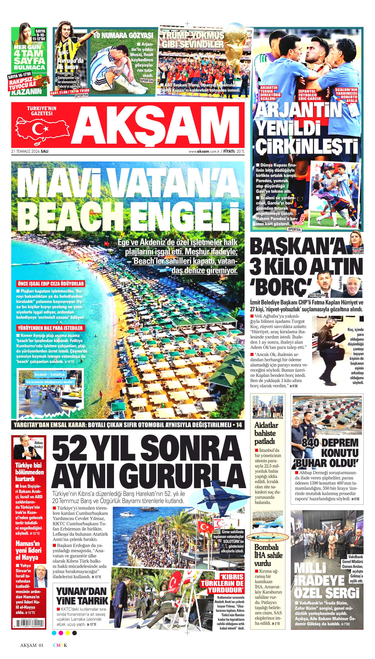 Akşam Manşet