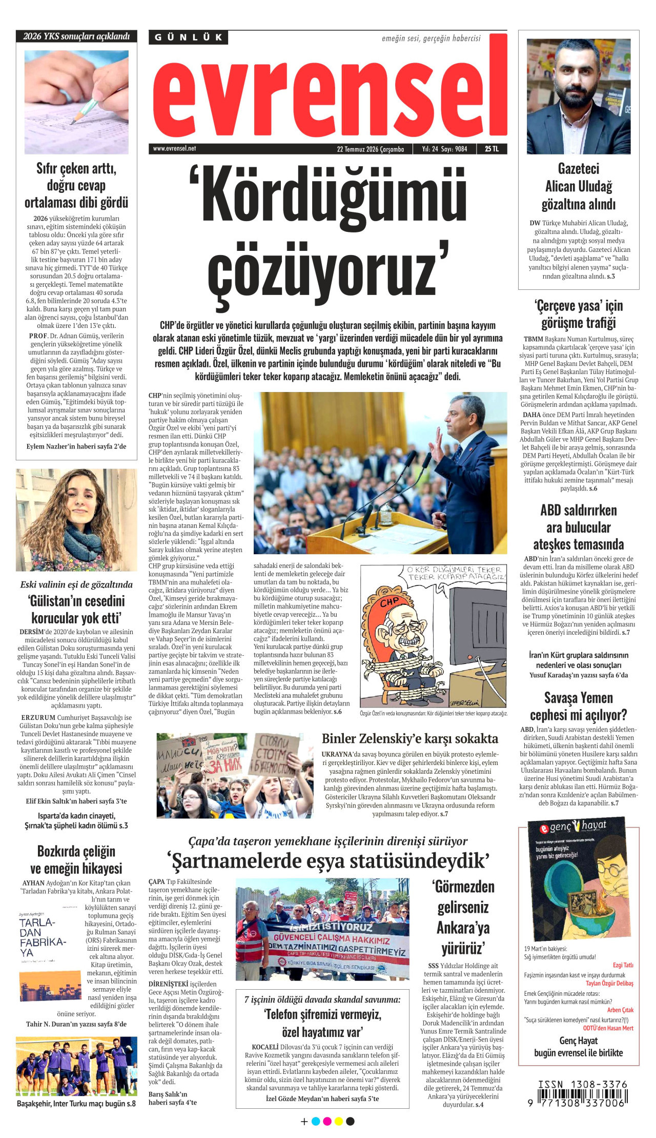 Evrensel Manşet