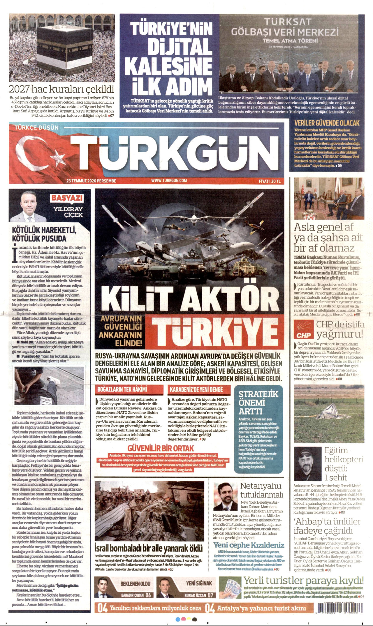 Türkgün Manşet