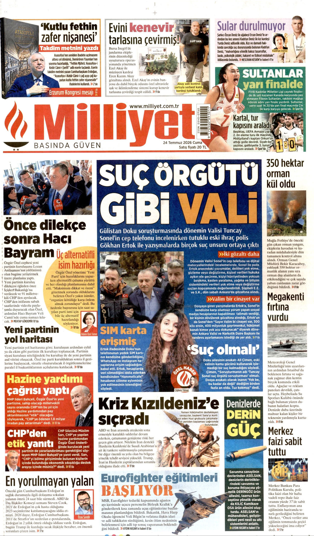 Milliyet Manşet