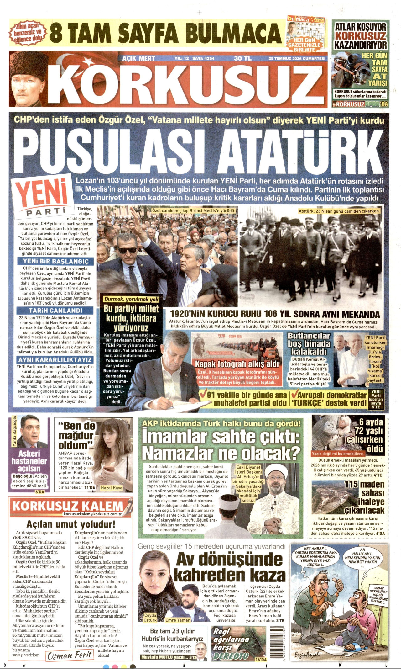 Korkusuz Manşet
