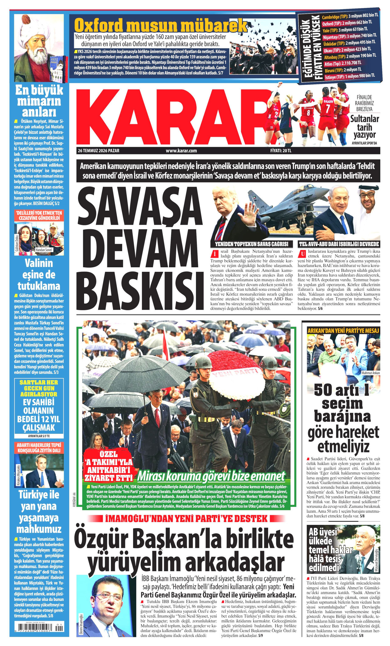 Karar Manşet