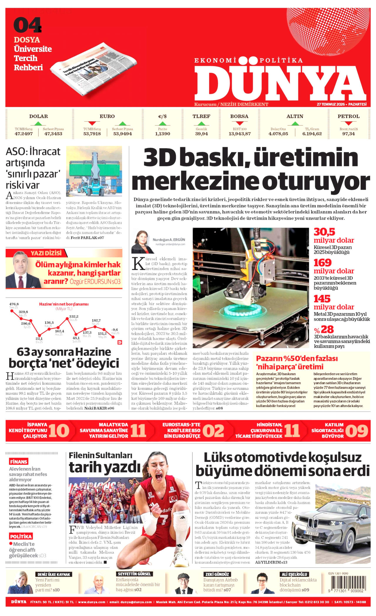 Dünya Manşet