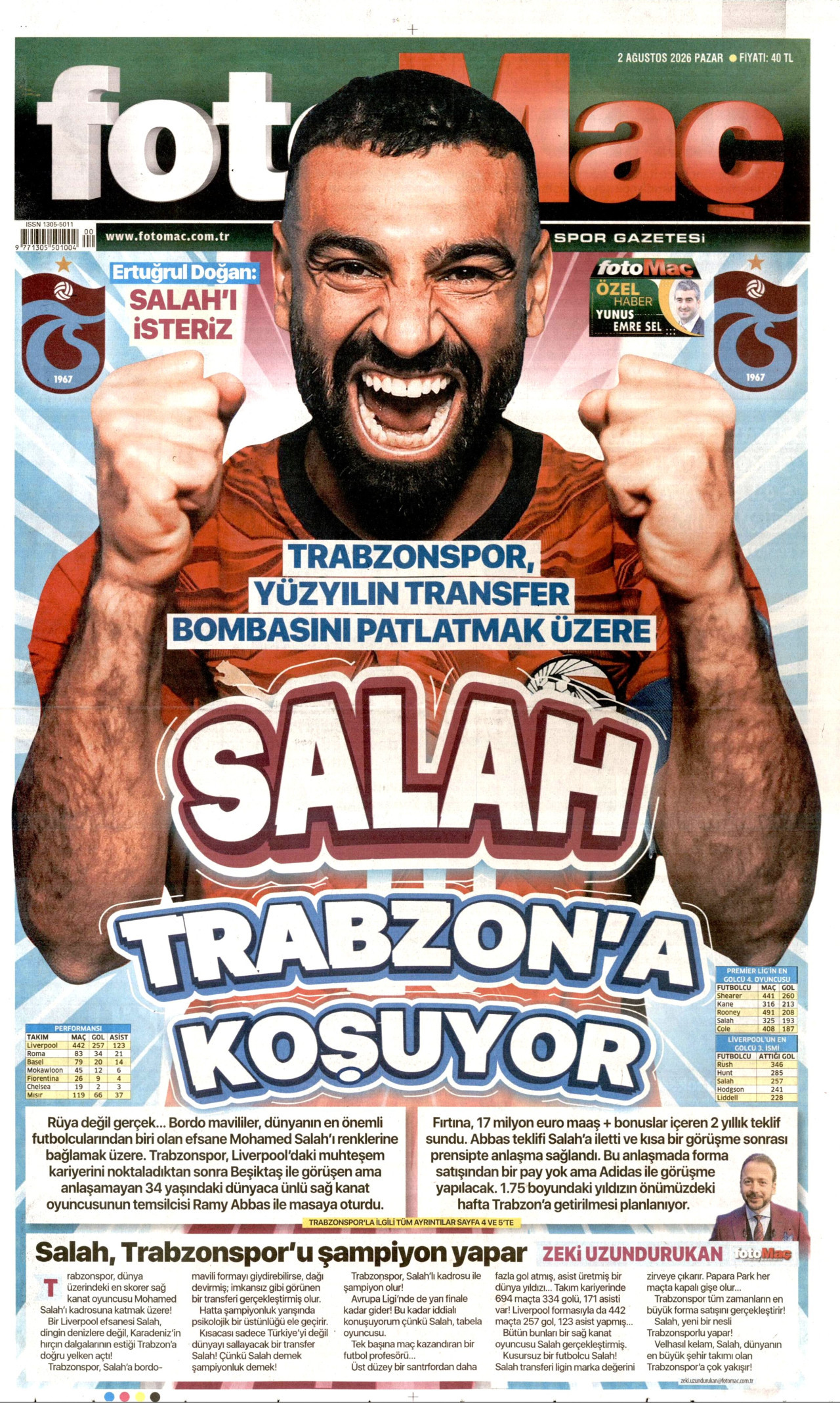 Fotomaç Manşet