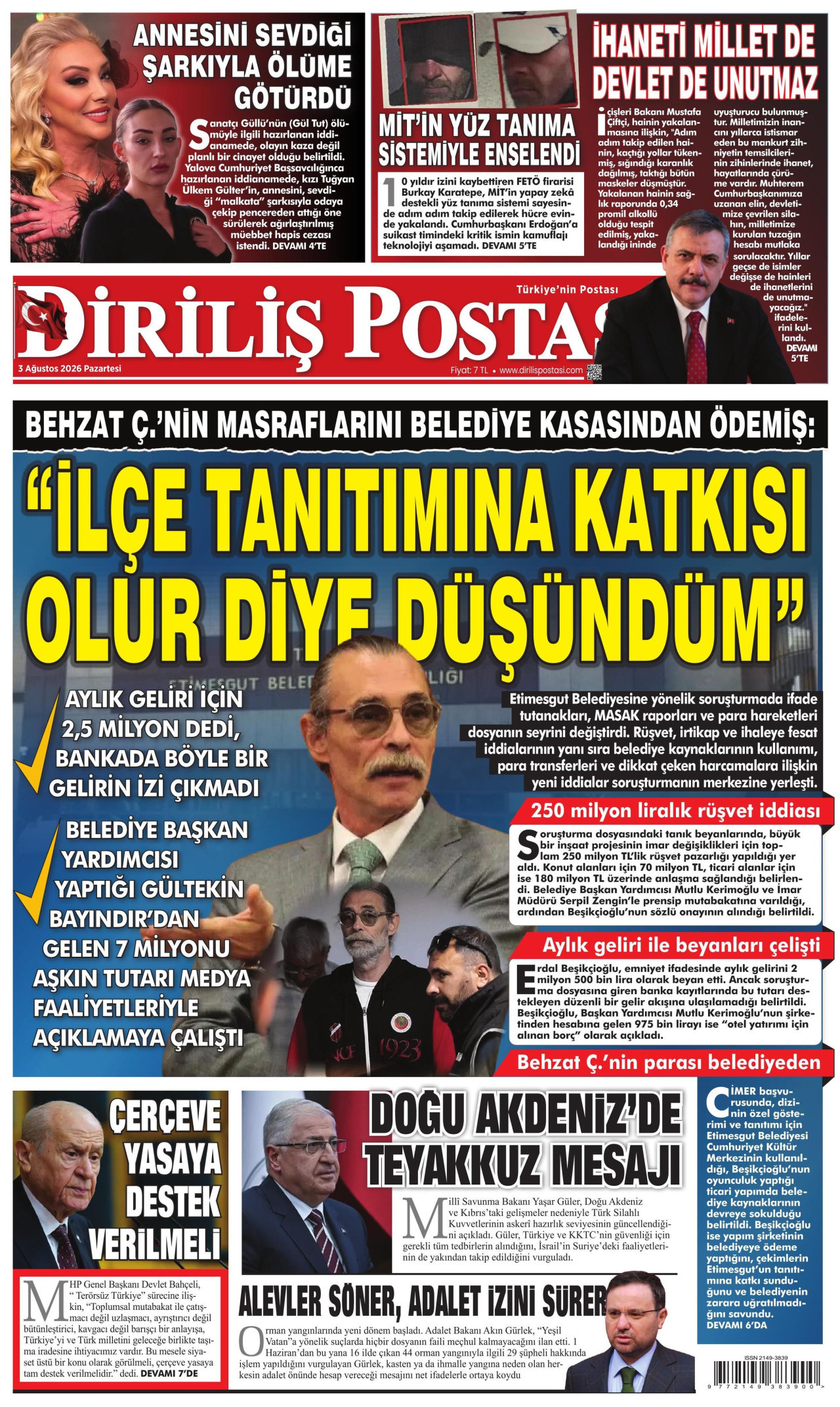 Diriliş Postası Manşet