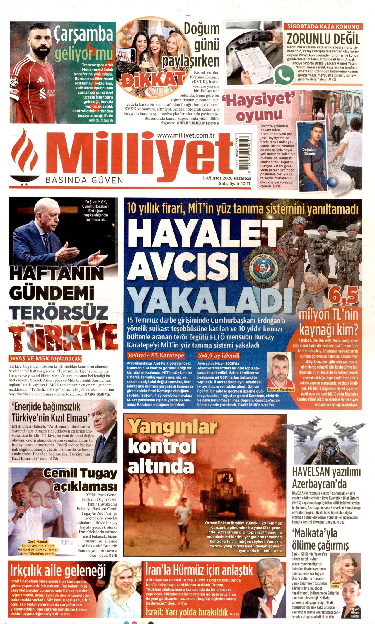 Milliyet Manşet