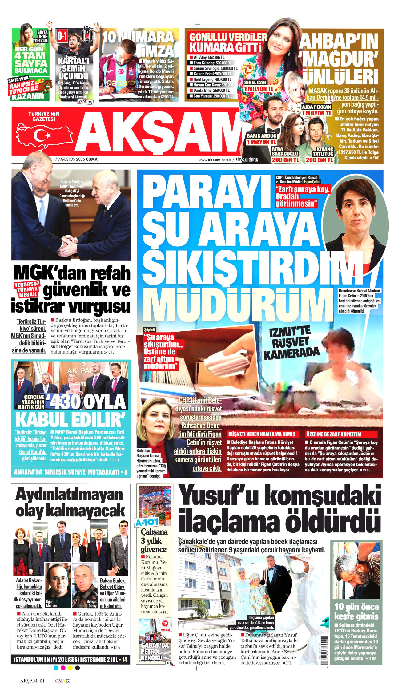 Akşam Manşet