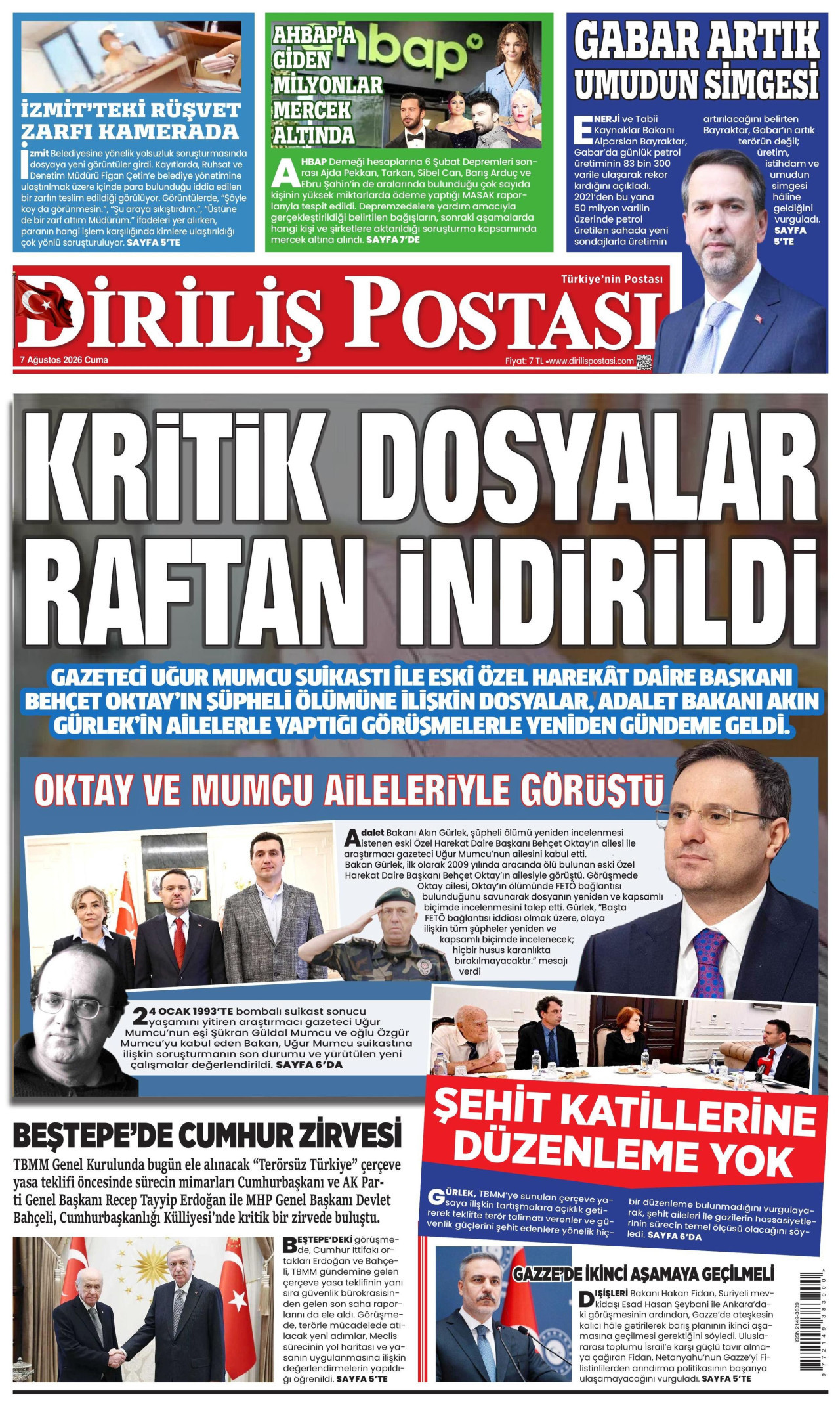 Diriliş Postası Manşet