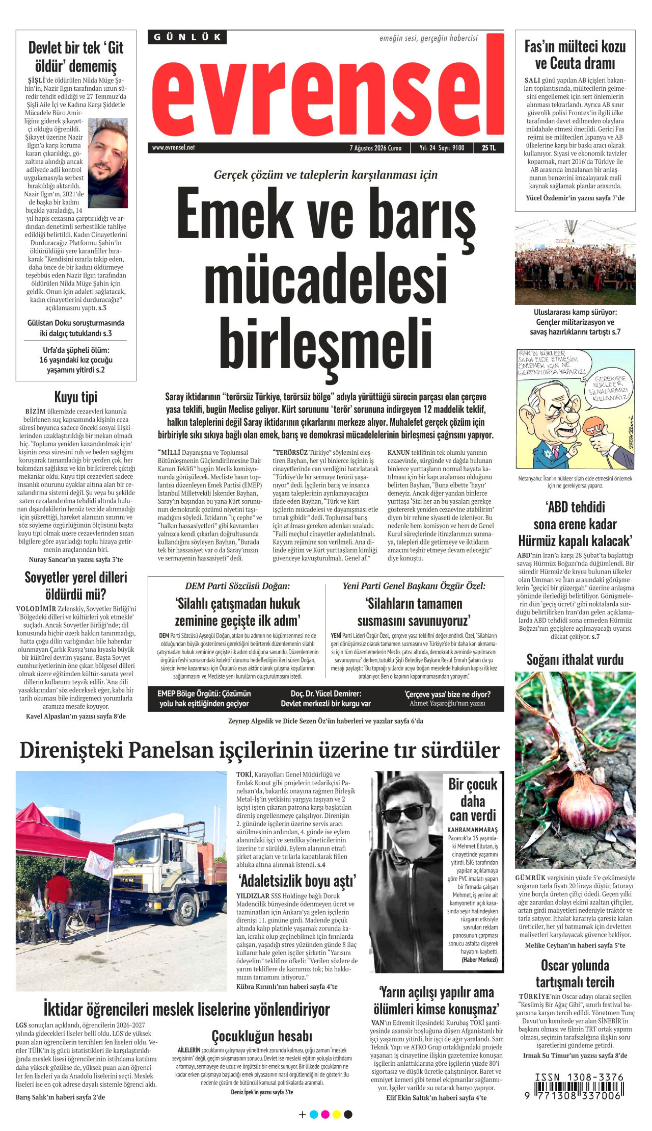 Evrensel Manşet