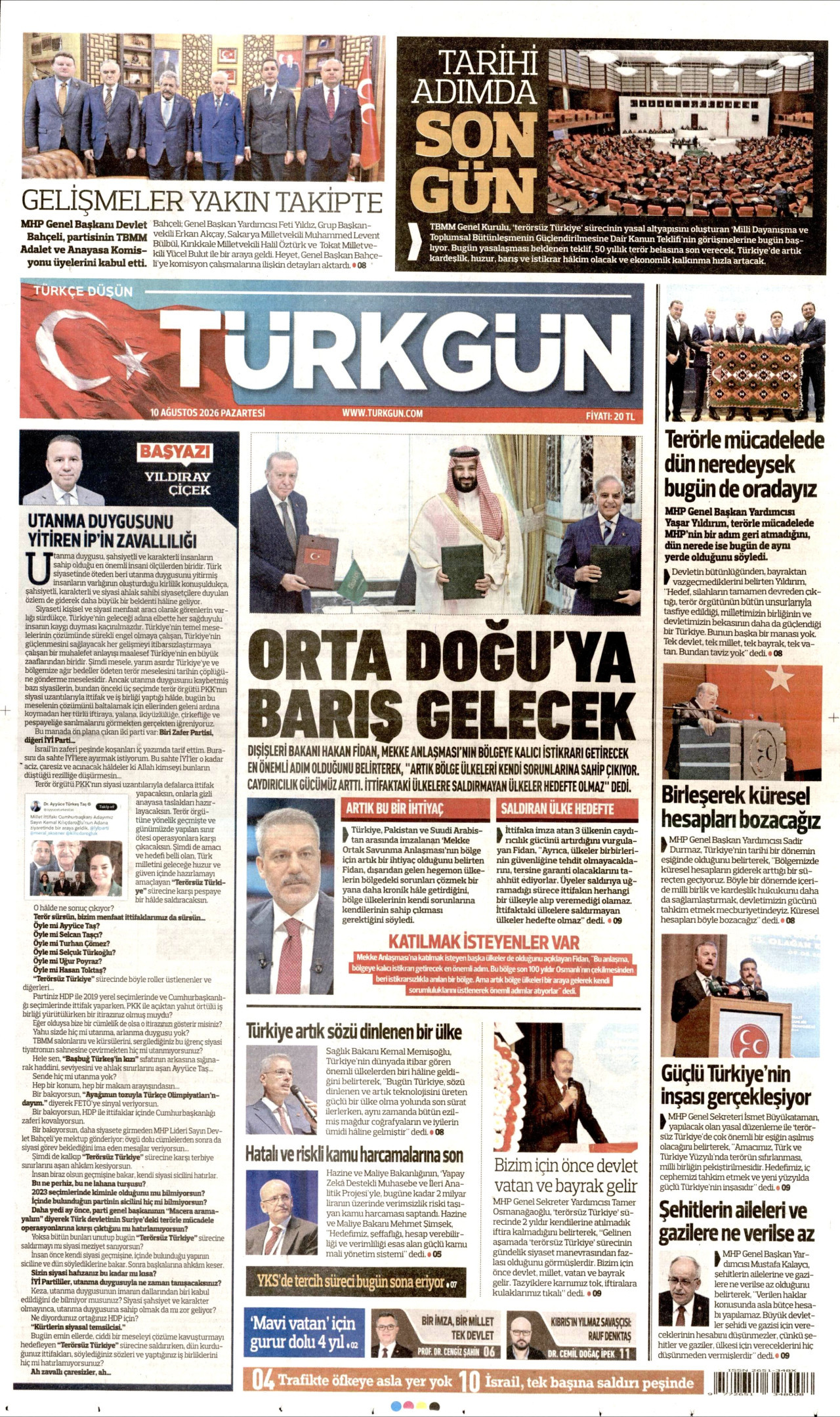 Türkgün Manşet