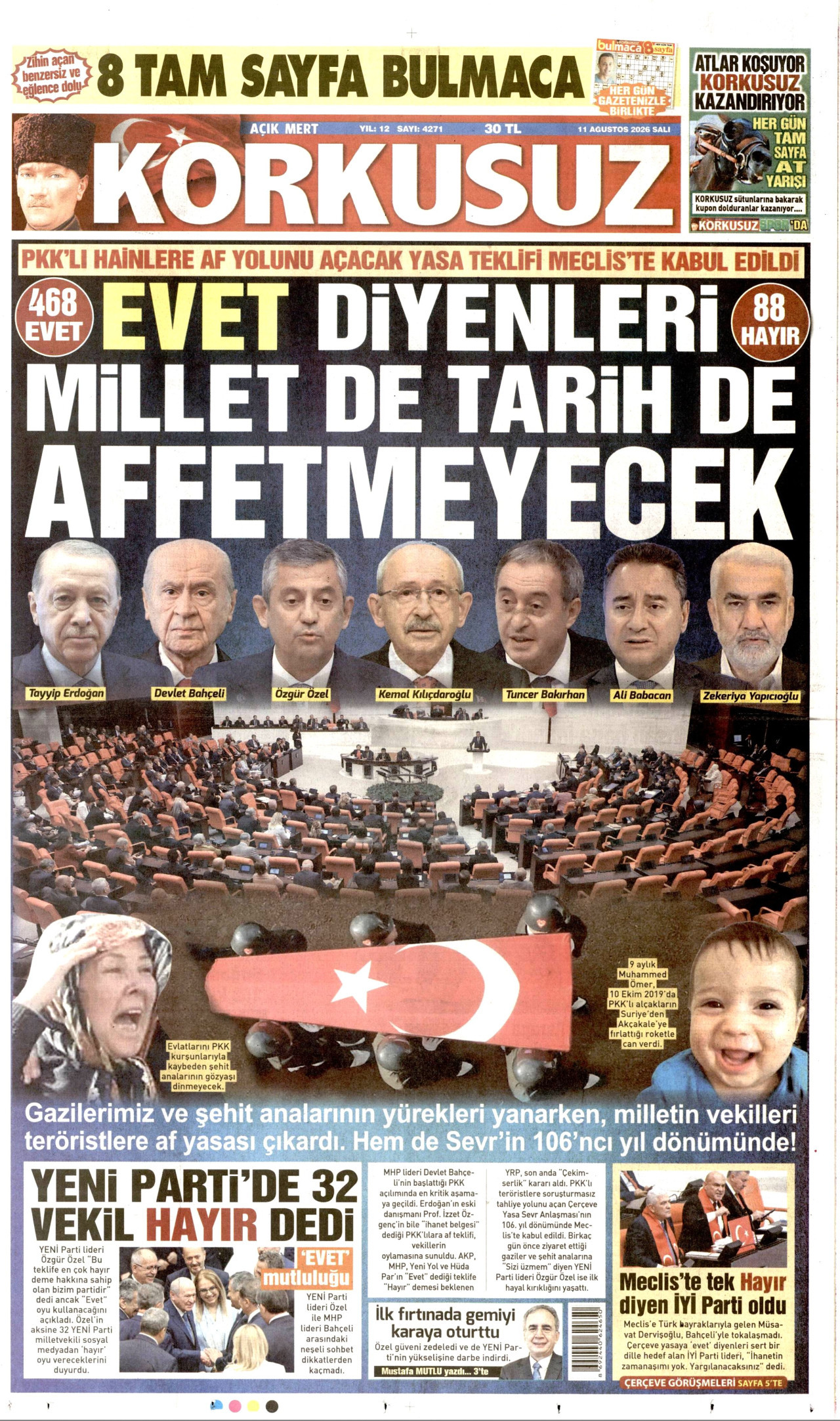 Korkusuz Manşet